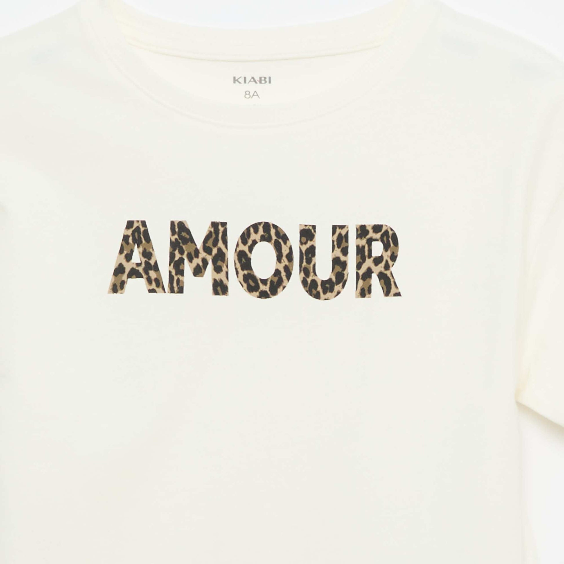 Camiseta estampada con fantasía BLANCO