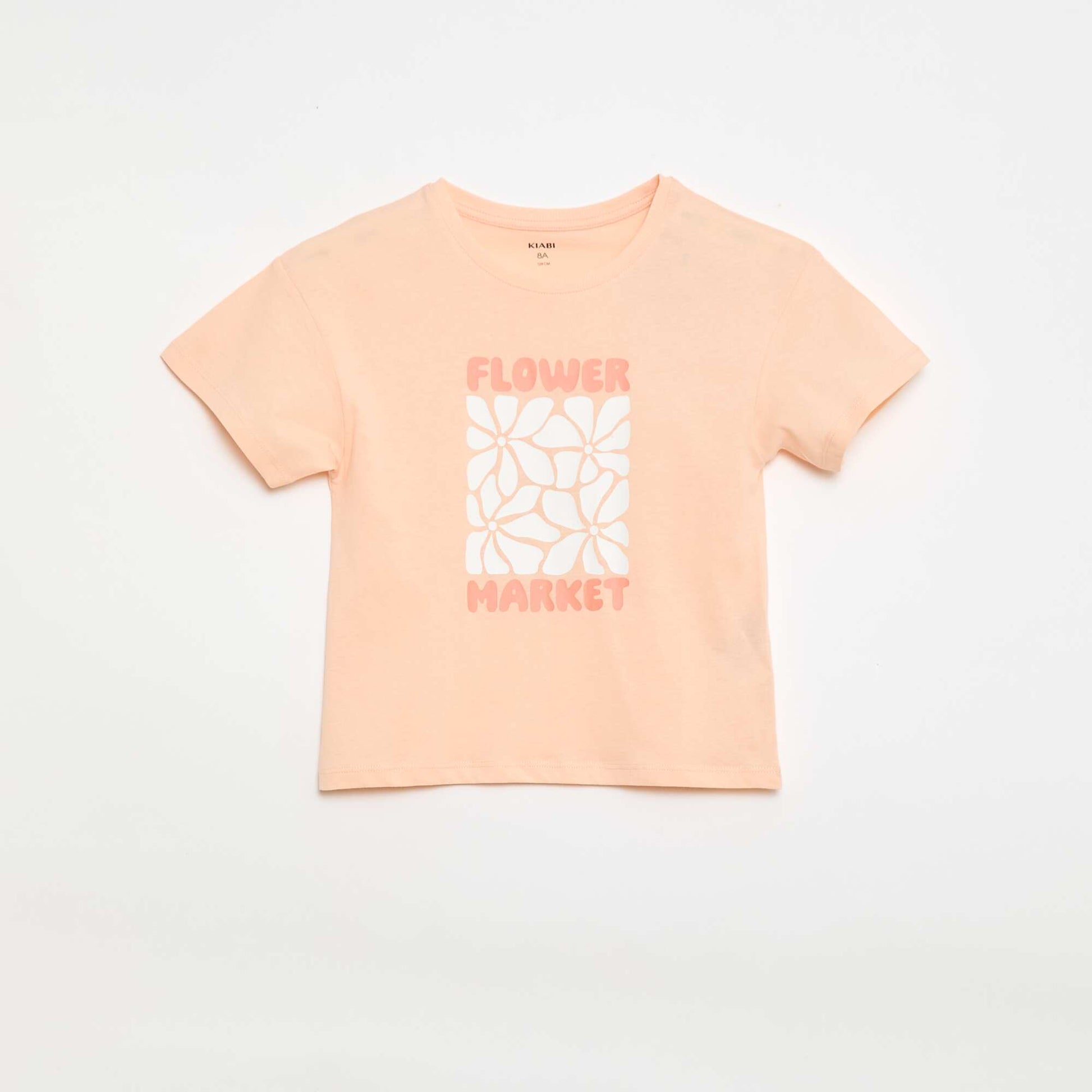 Camiseta estampada con fantasía ROSA