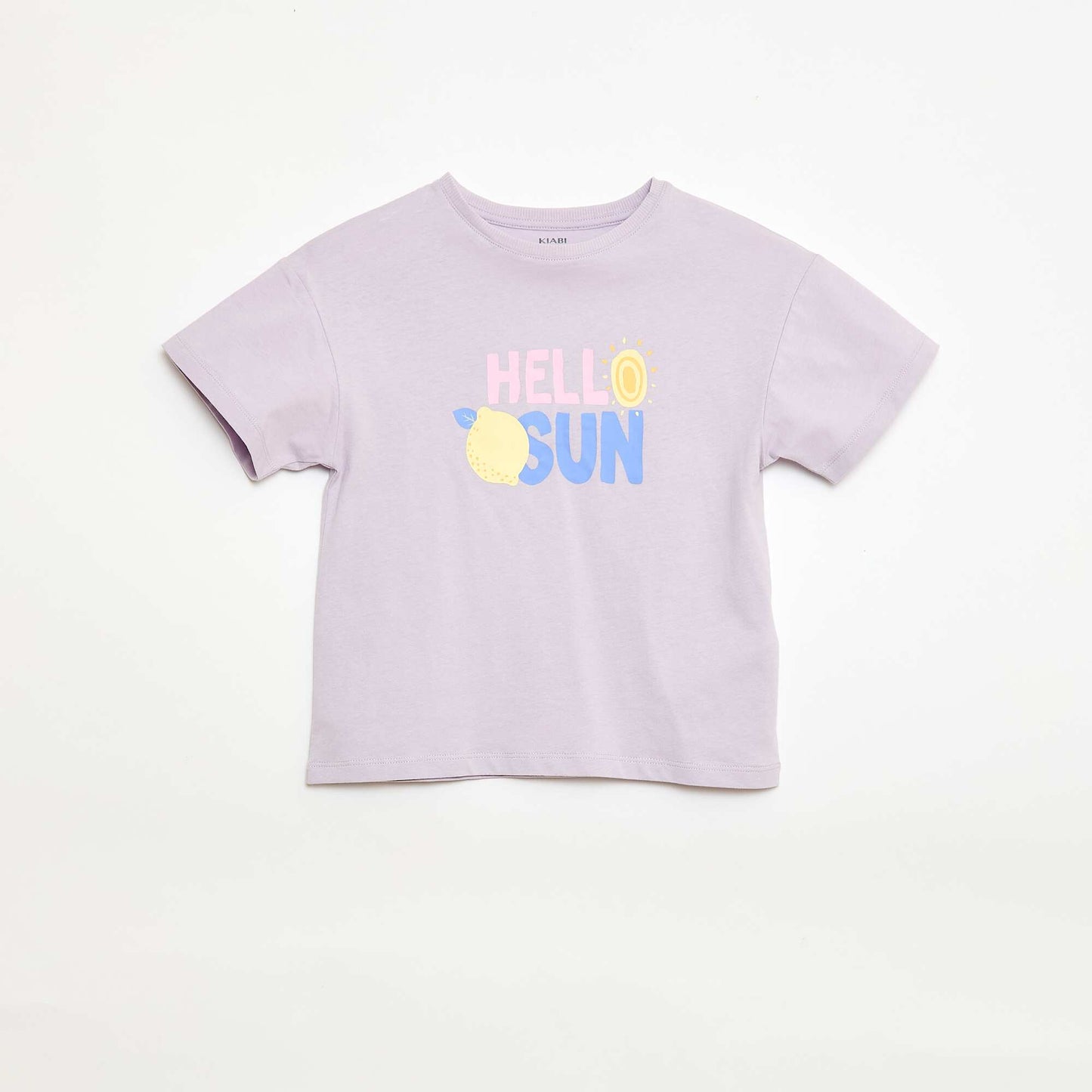 Camiseta estampada con fantasía PURPURA