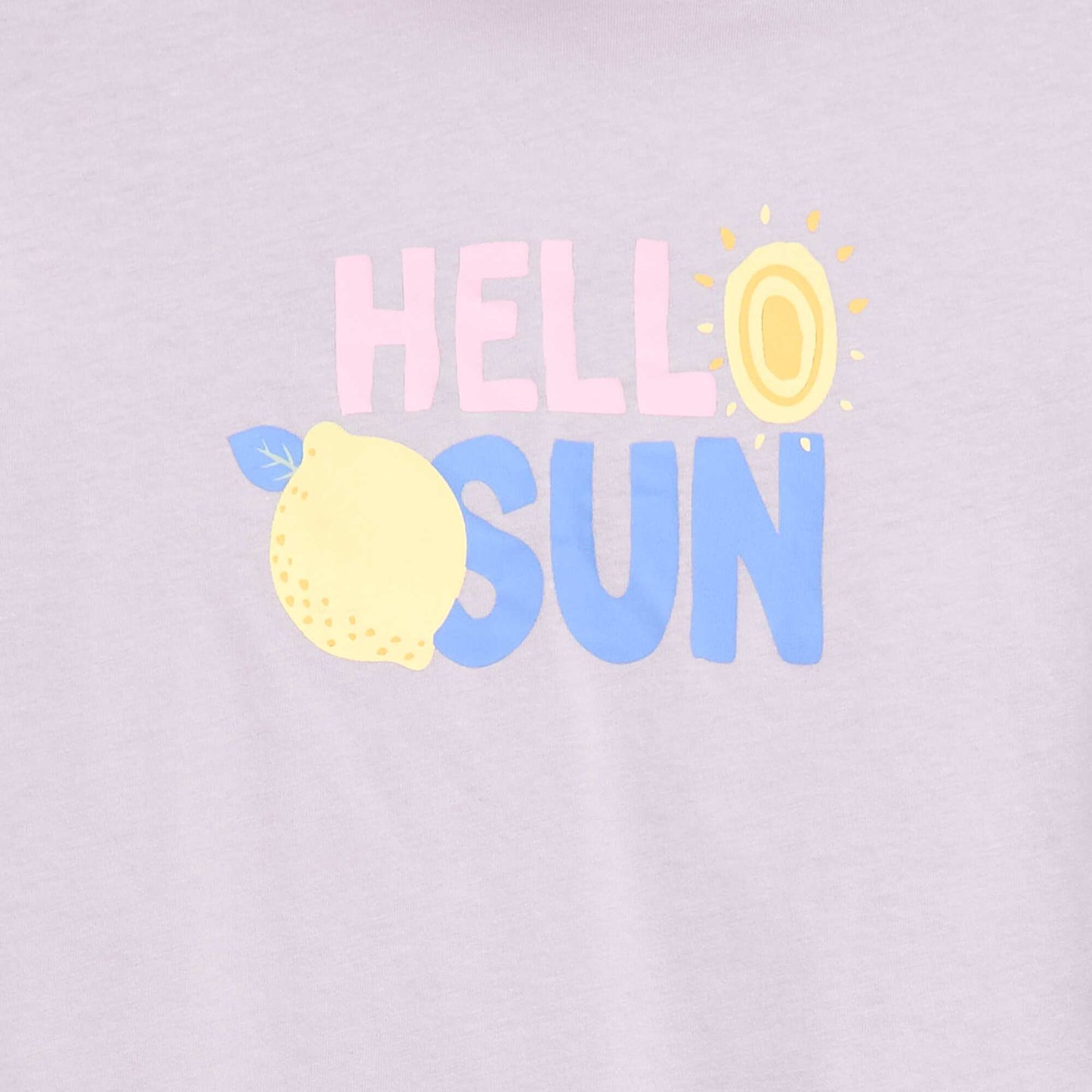 Camiseta estampada con fantasía PURPURA