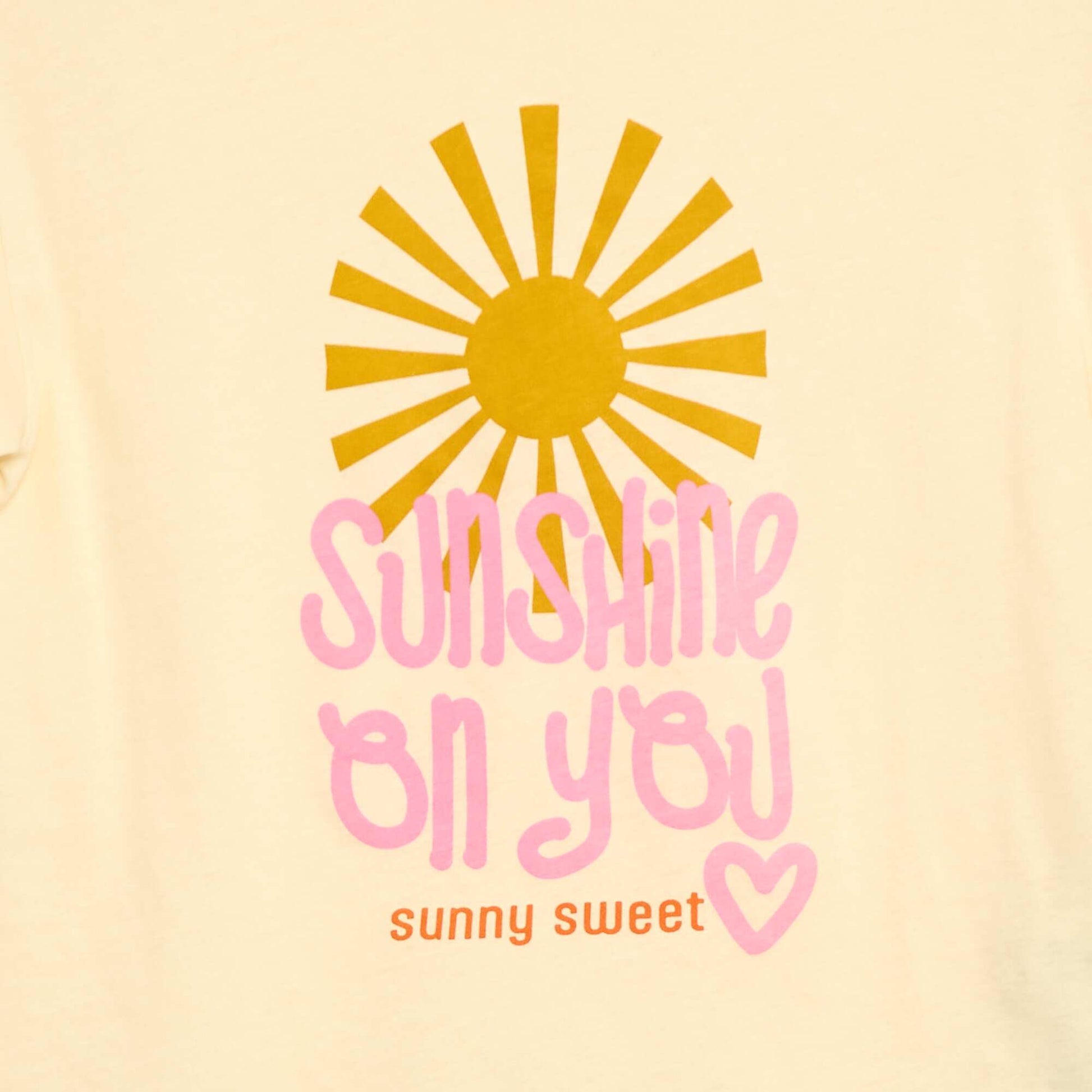 Camiseta estampada con fantasía AMARILLO