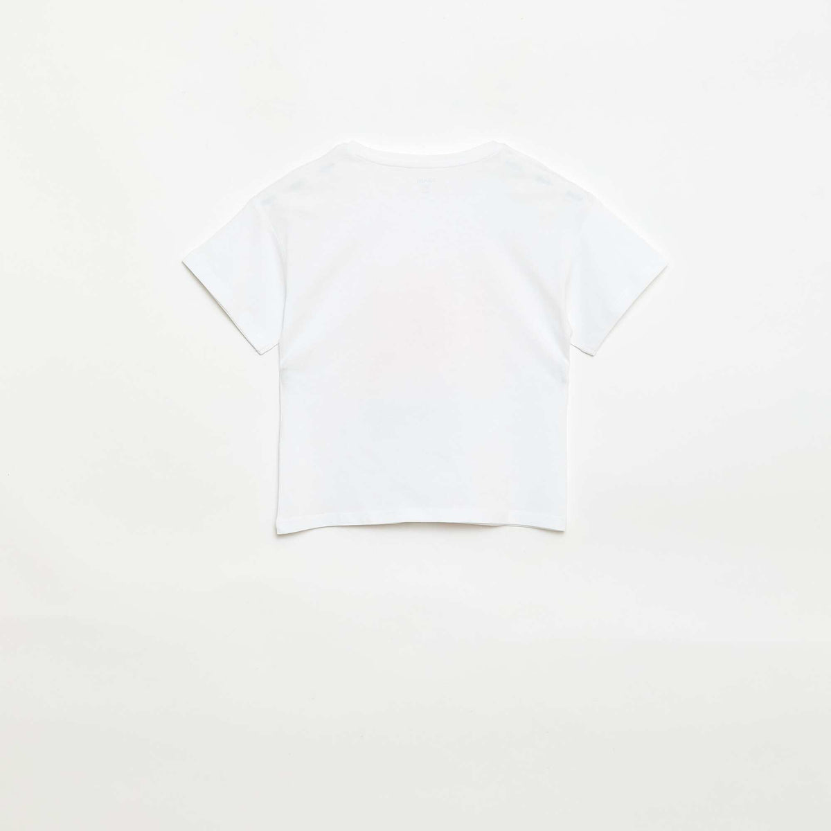 Camiseta estampada con fantasía NARANJA