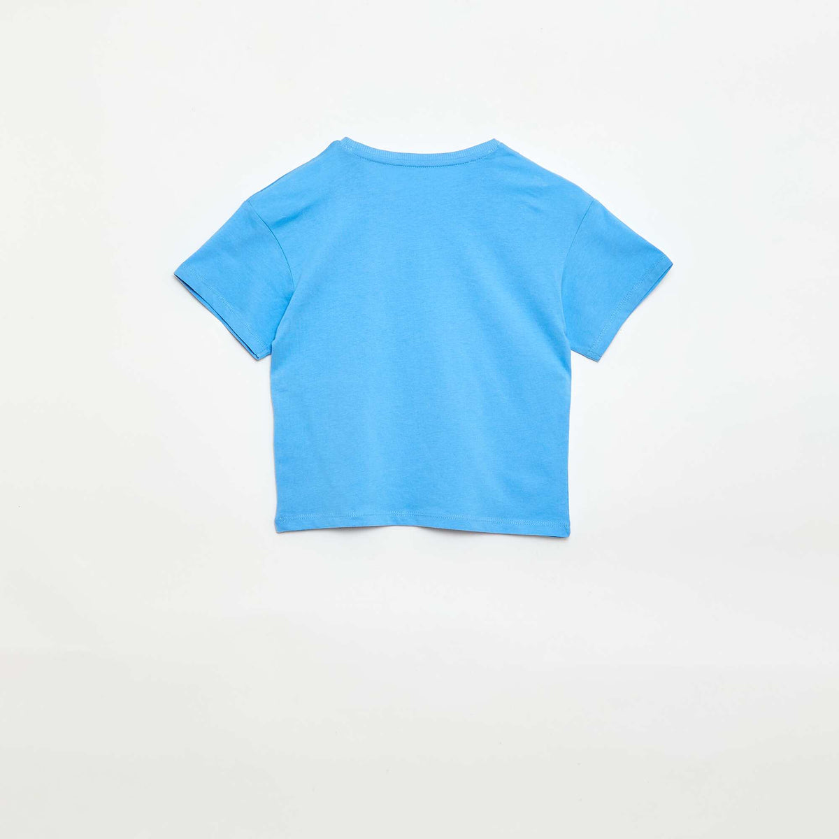 Camiseta estampada con fantasía AZUL