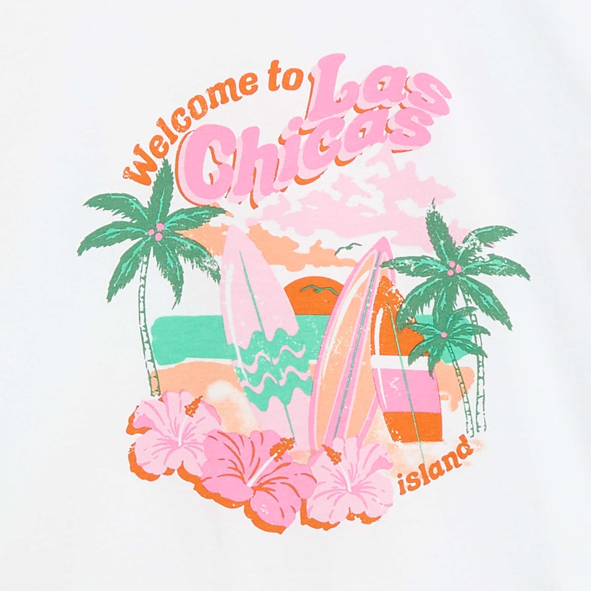 Camiseta estampada con fantasía BLANCO