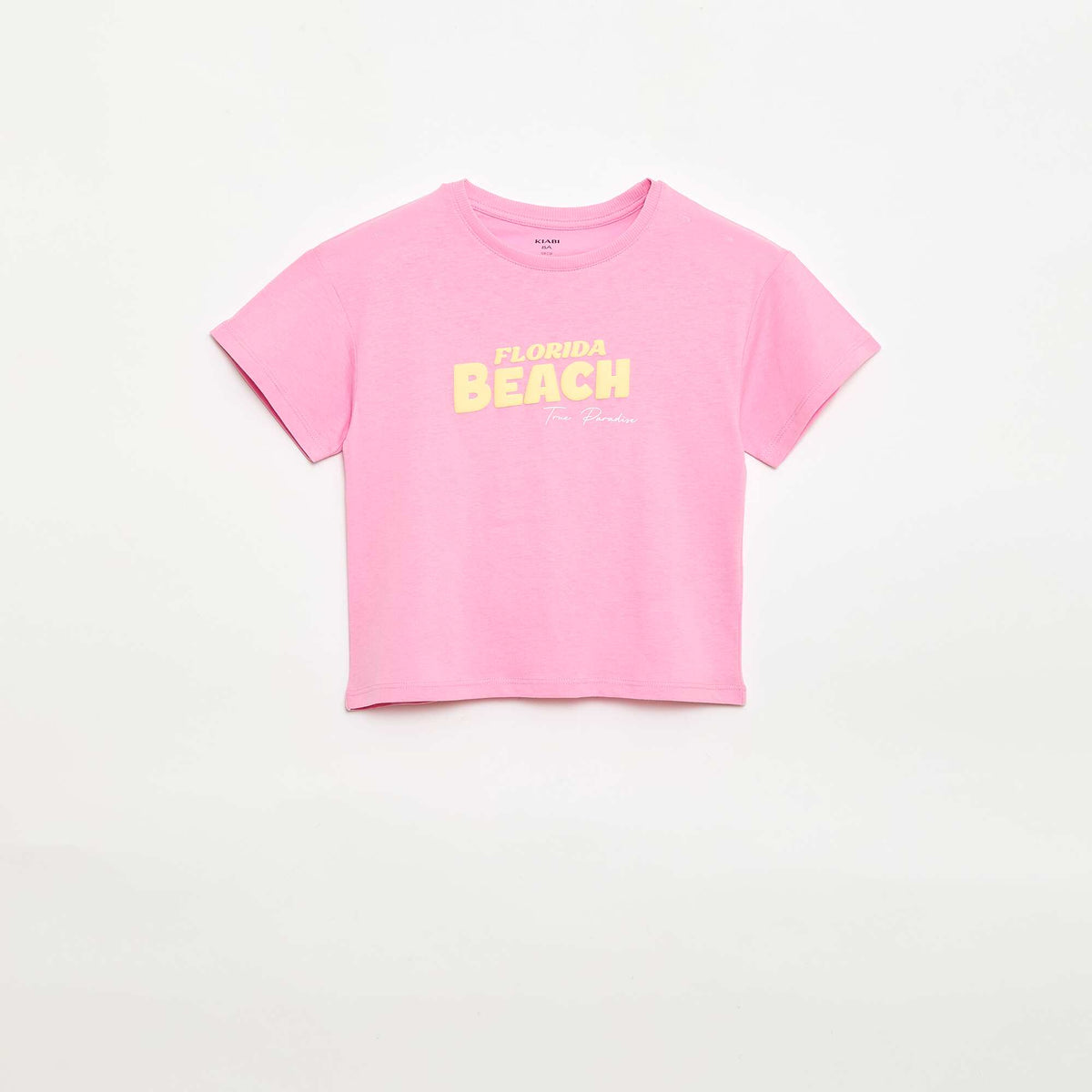 Camiseta estampada con fantasía ROSA