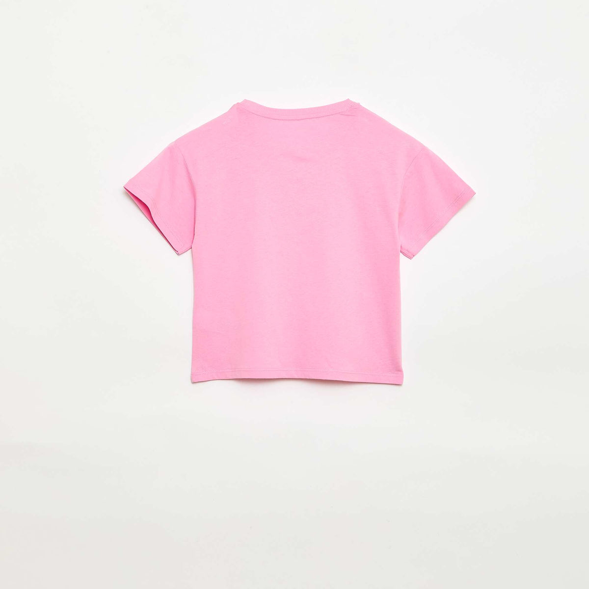 Camiseta estampada con fantasía ROSA