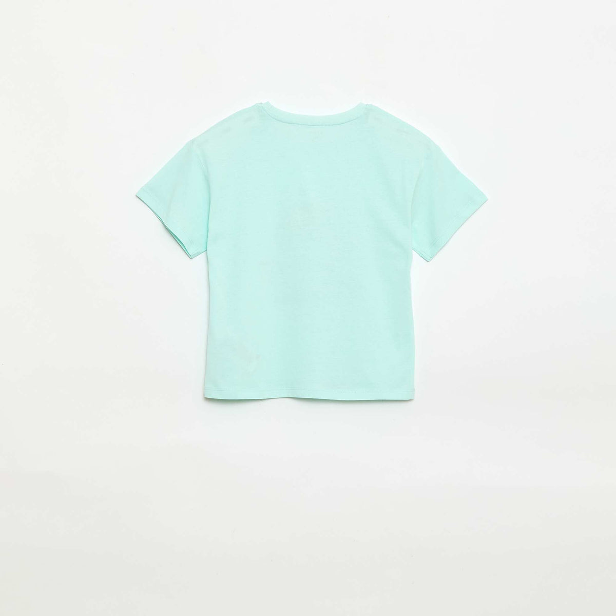 Camiseta estampada con fantasía AZUL