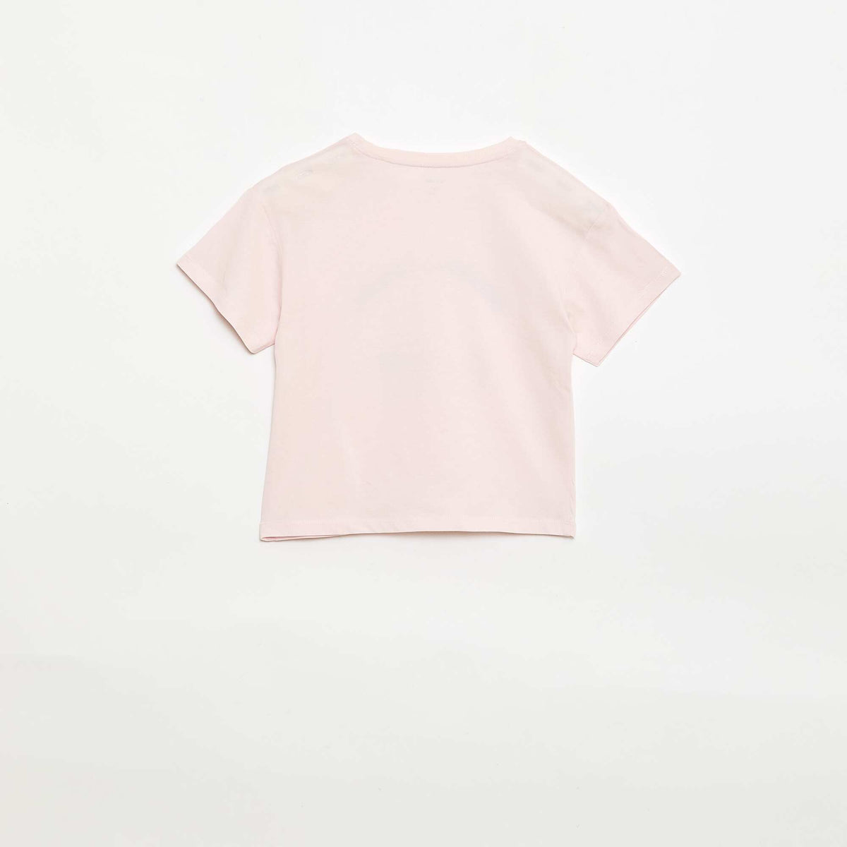 Camiseta estampada con fantasía ROSA