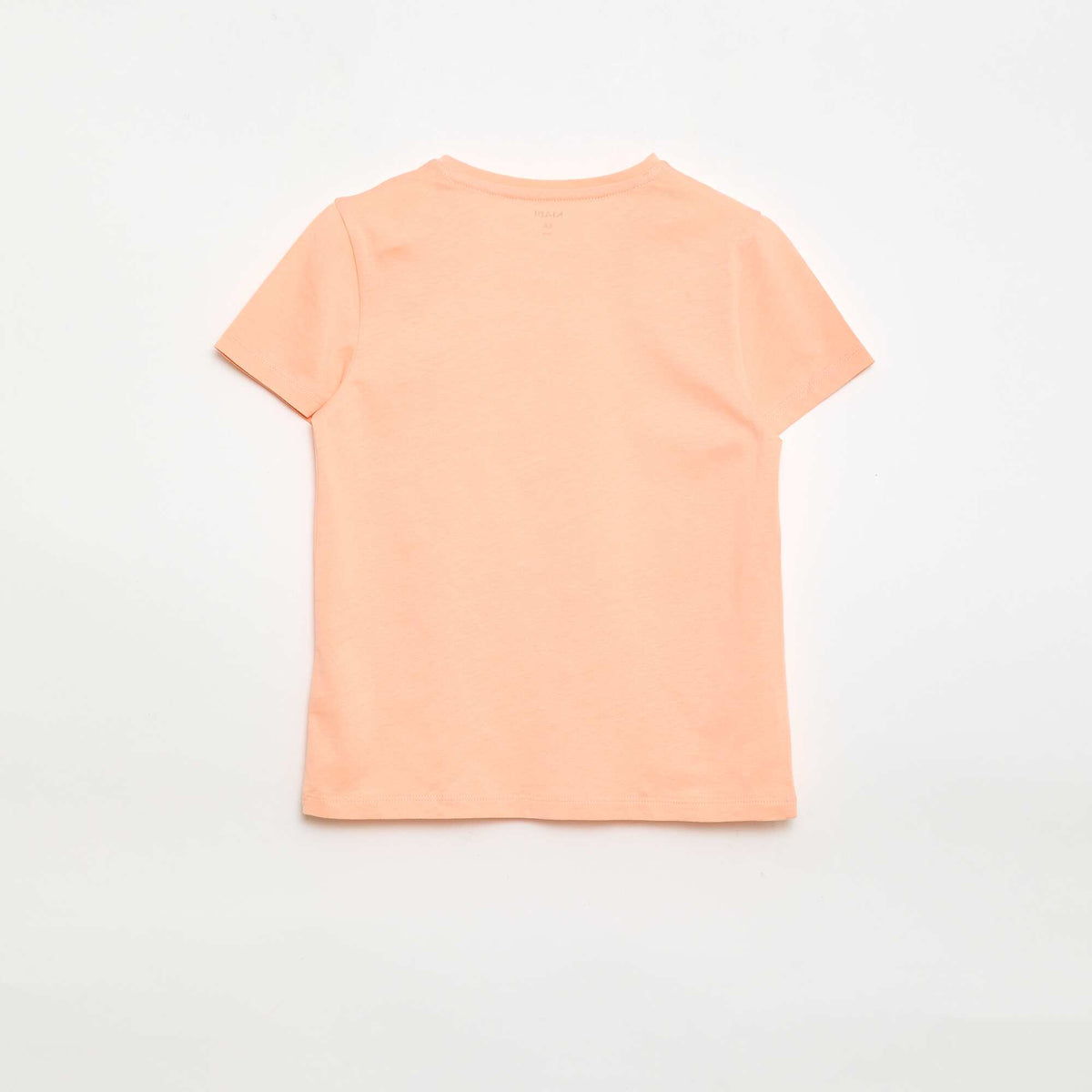 Camiseta de manga corta con diseño NARANJA
