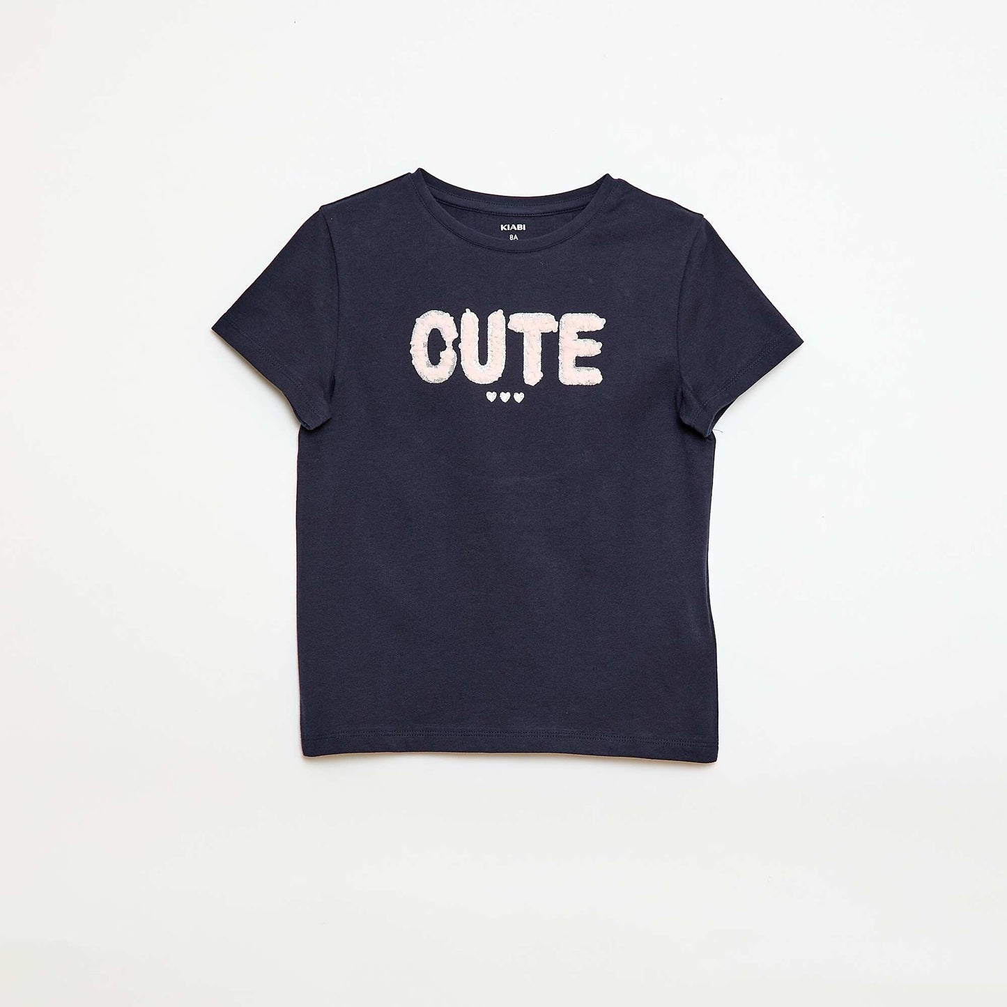 Camiseta de manga corta con diseño AZUL