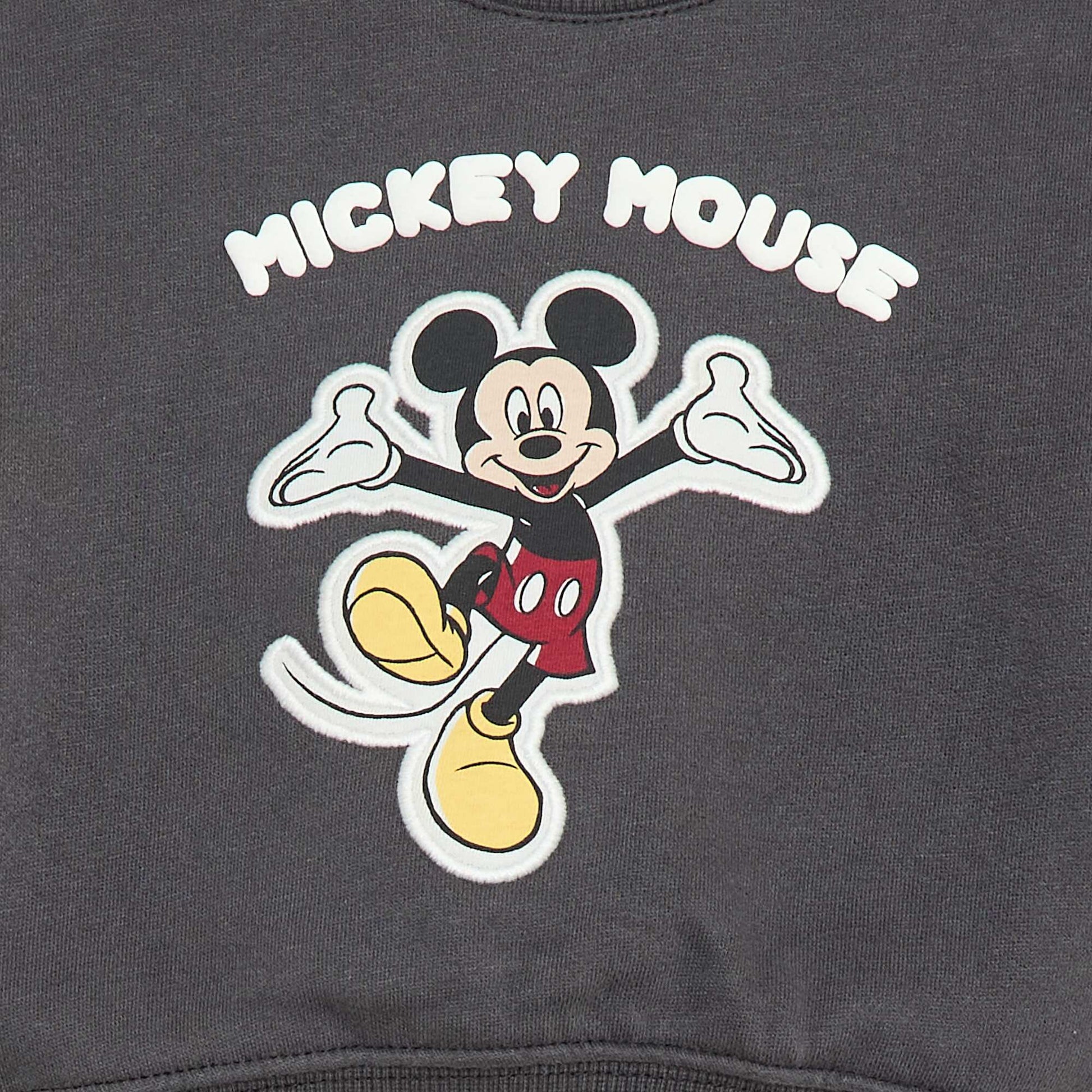 Buzo de felpa estampada 'Mickey' NEGRO