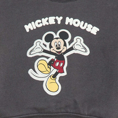 Buzo de felpa estampada 'Mickey' NEGRO