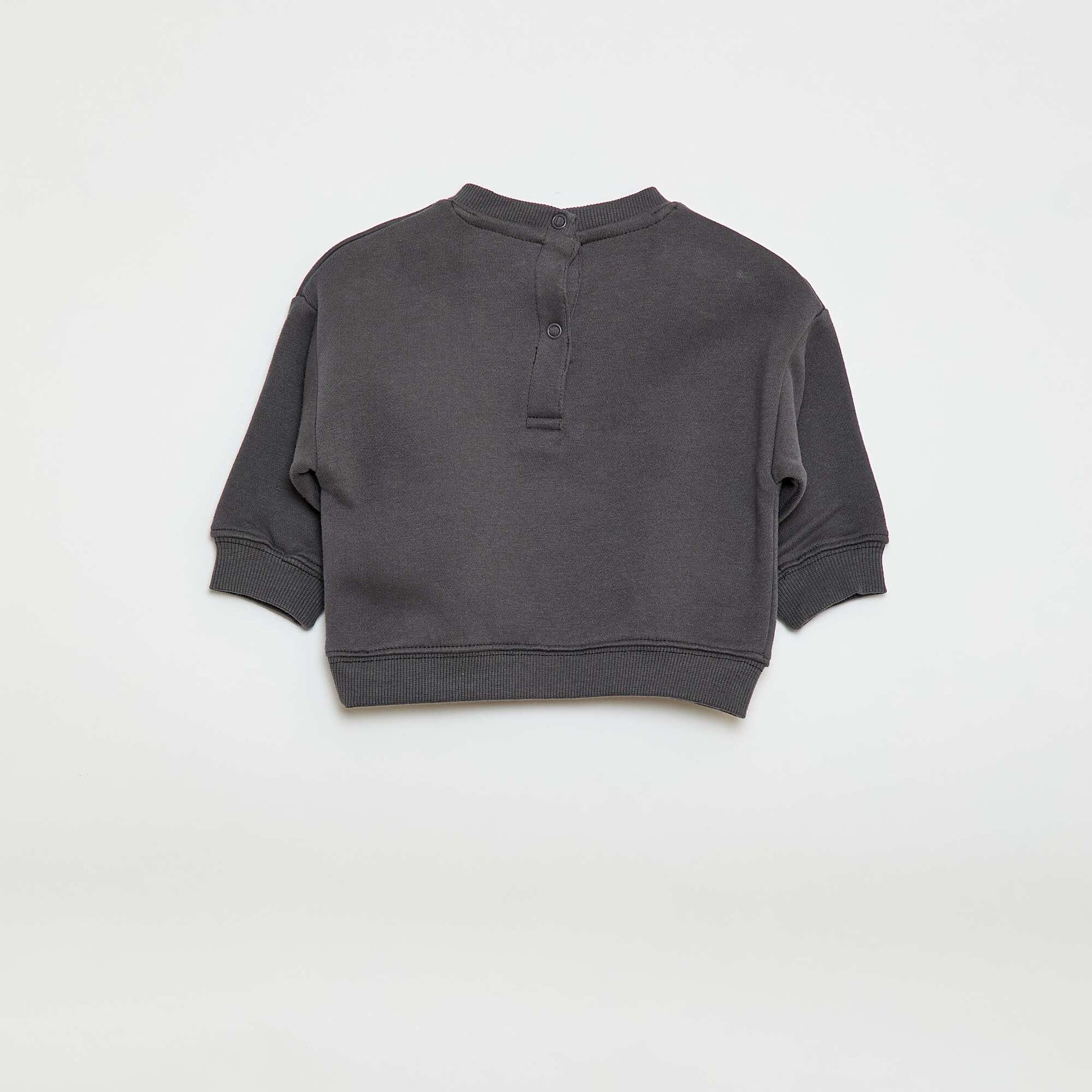 Buzo de felpa estampada 'Mickey' NEGRO