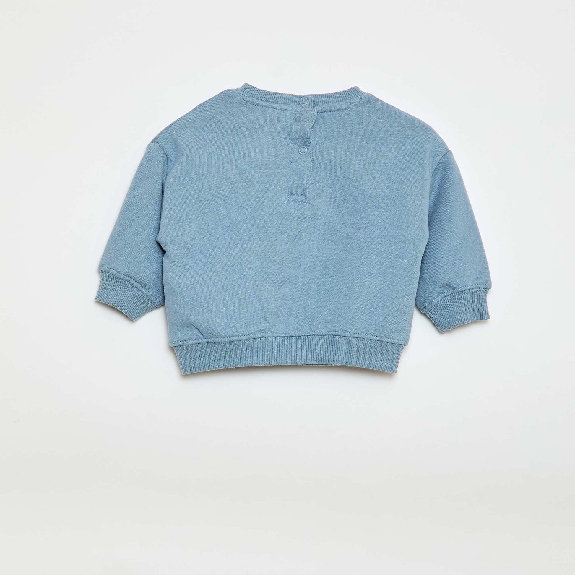 Buzo de felpa estampada 'Winnie' AZUL