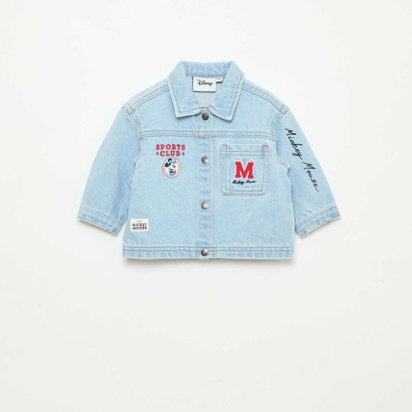 Chaqueta vaquera estampada 'Disney' AZUL
