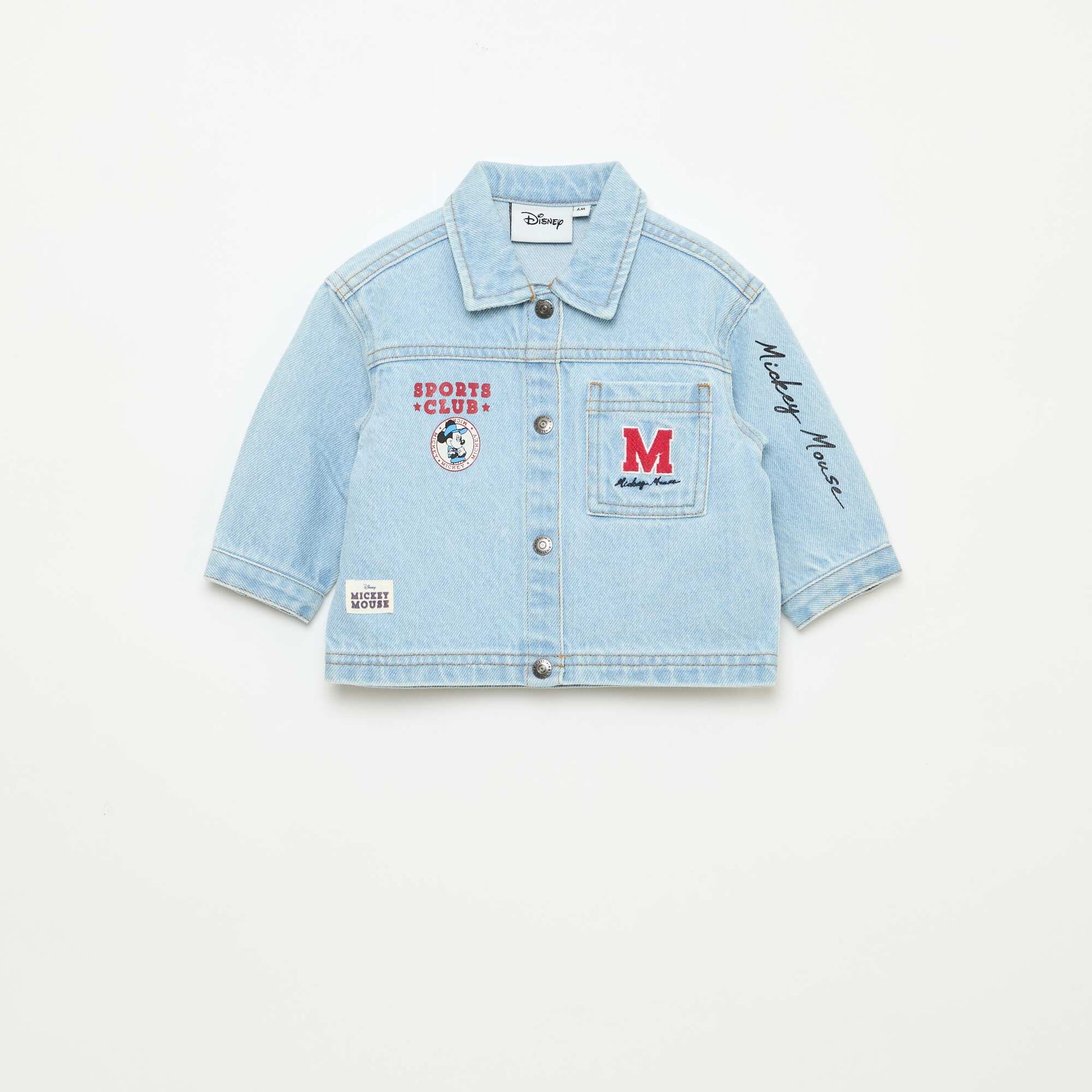 Chaqueta vaquera estampada 'Disney' AZUL