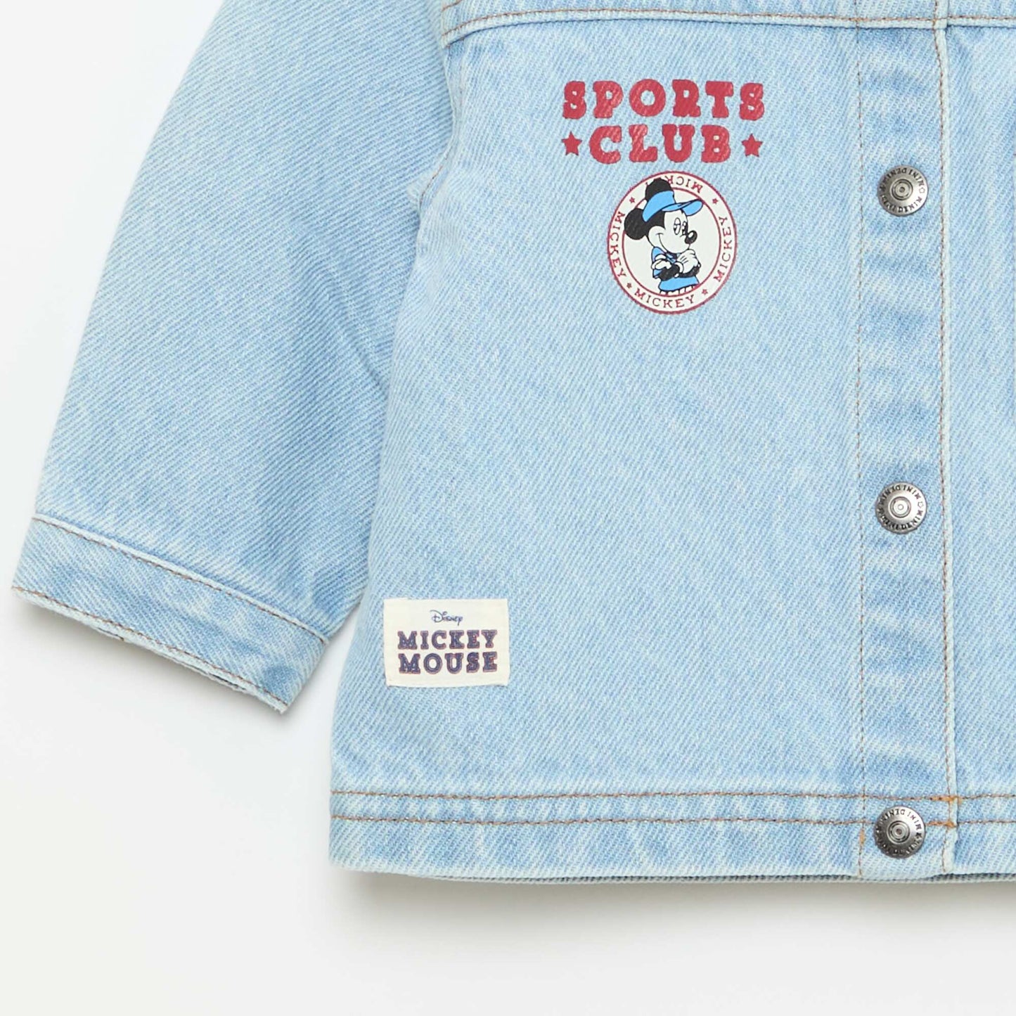 Chaqueta vaquera estampada 'Disney' AZUL