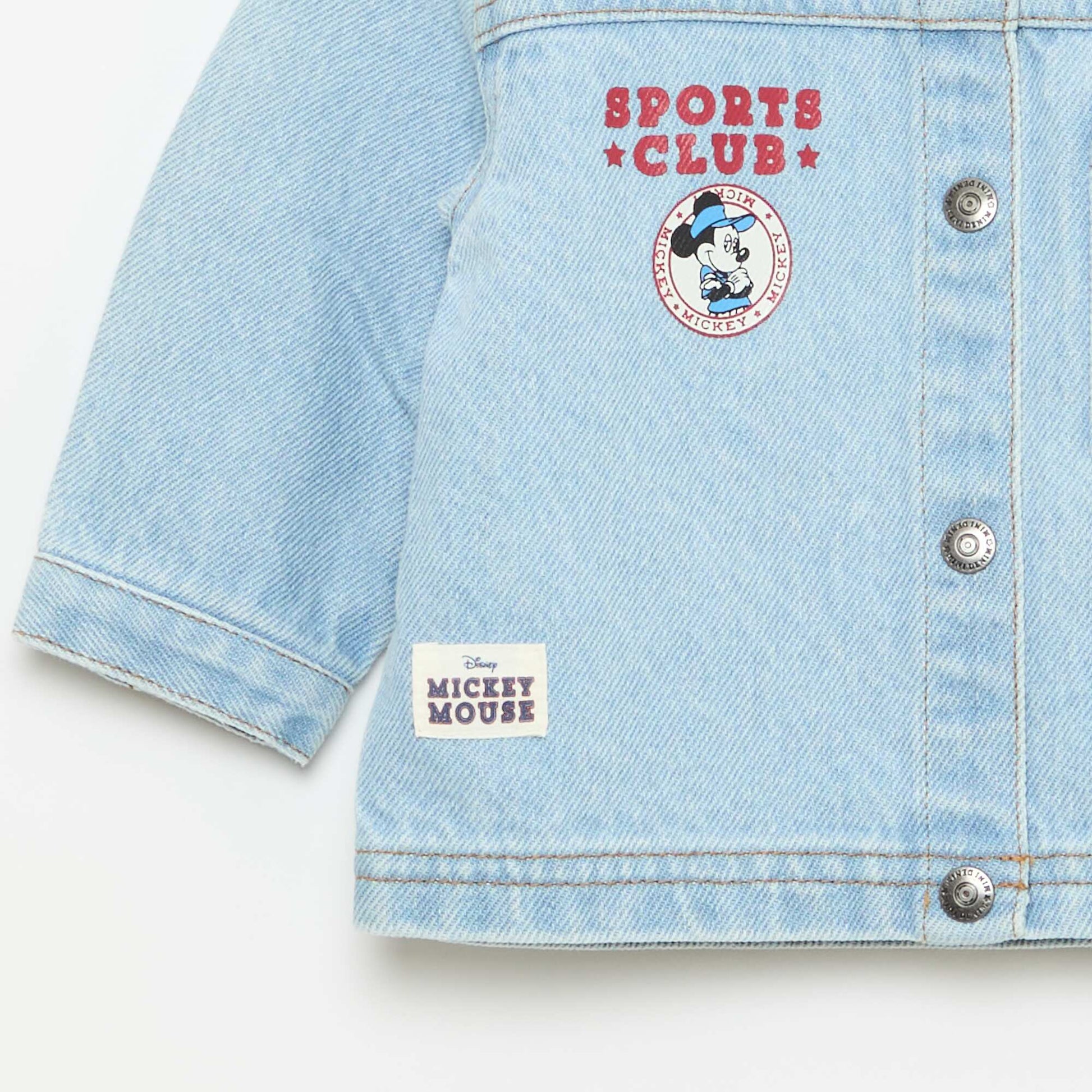 Chaqueta vaquera estampada 'Disney' AZUL