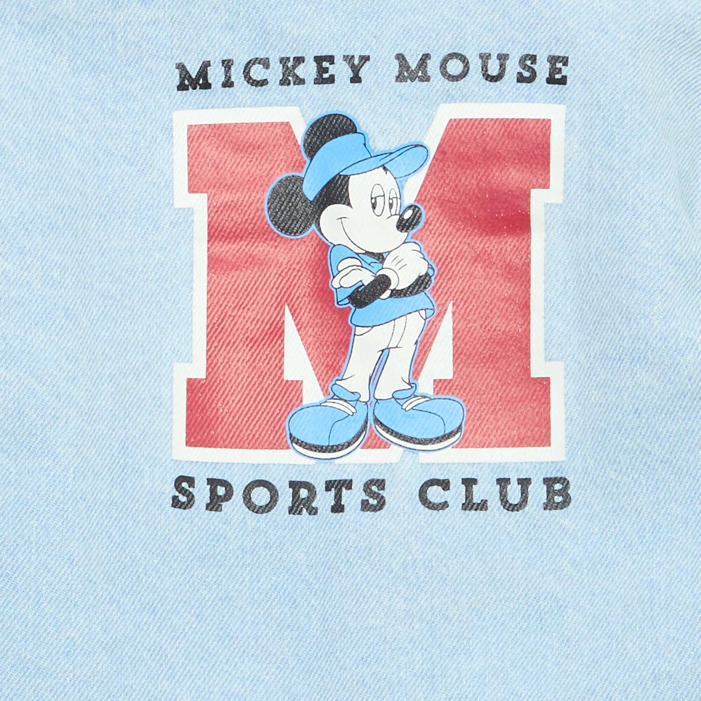 Chaqueta vaquera estampada 'Disney' AZUL