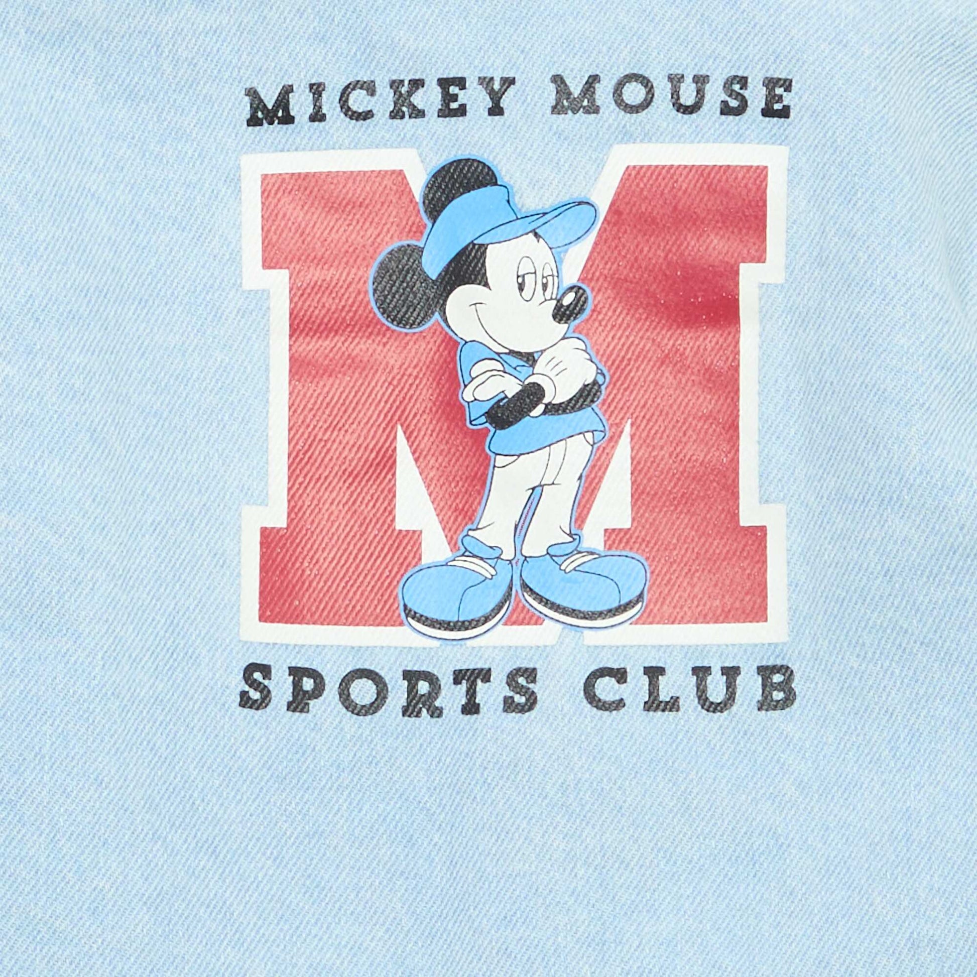 Chaqueta vaquera estampada 'Disney' AZUL