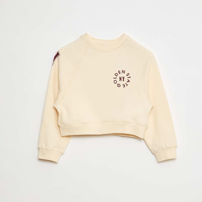 Buzo de chándal con estampado BLANCO