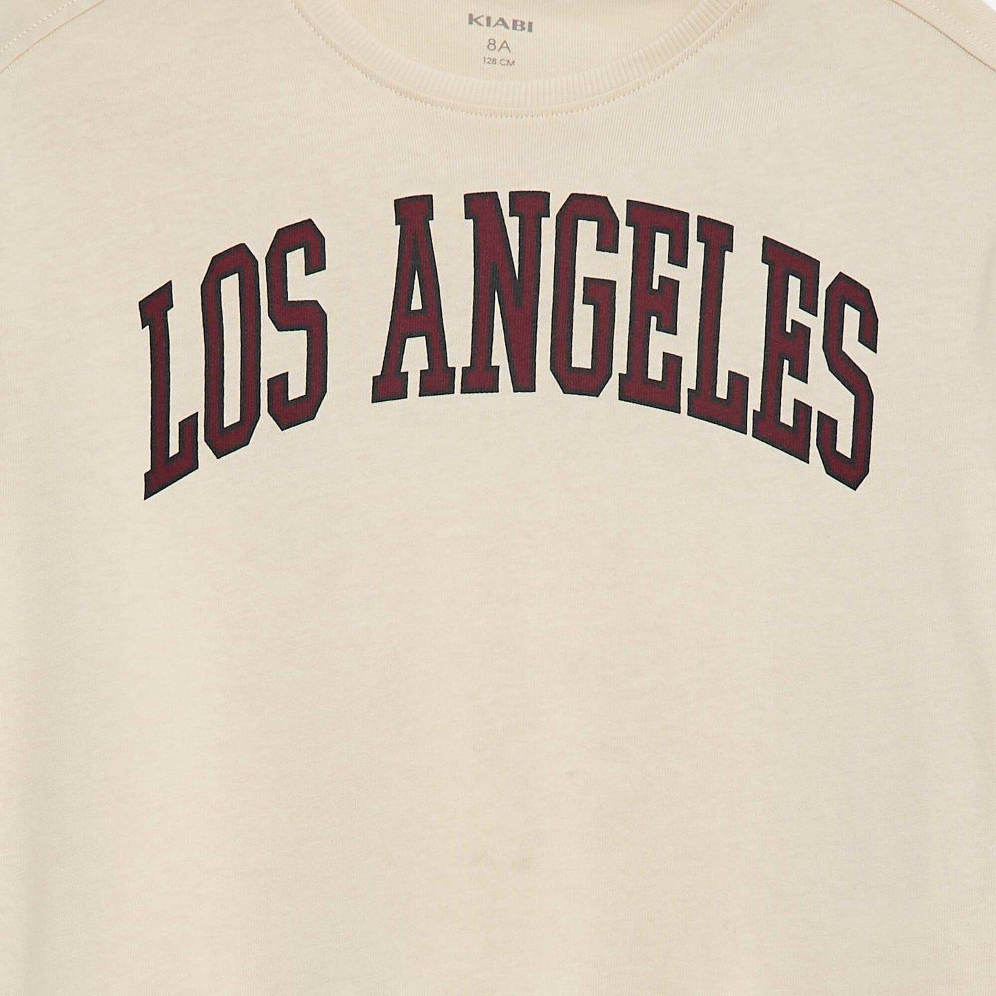 Camiseta estampada de manga larga BLANCO