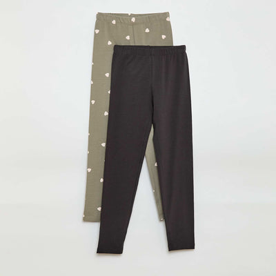 Pack de 2 Leggings Largos VERDE