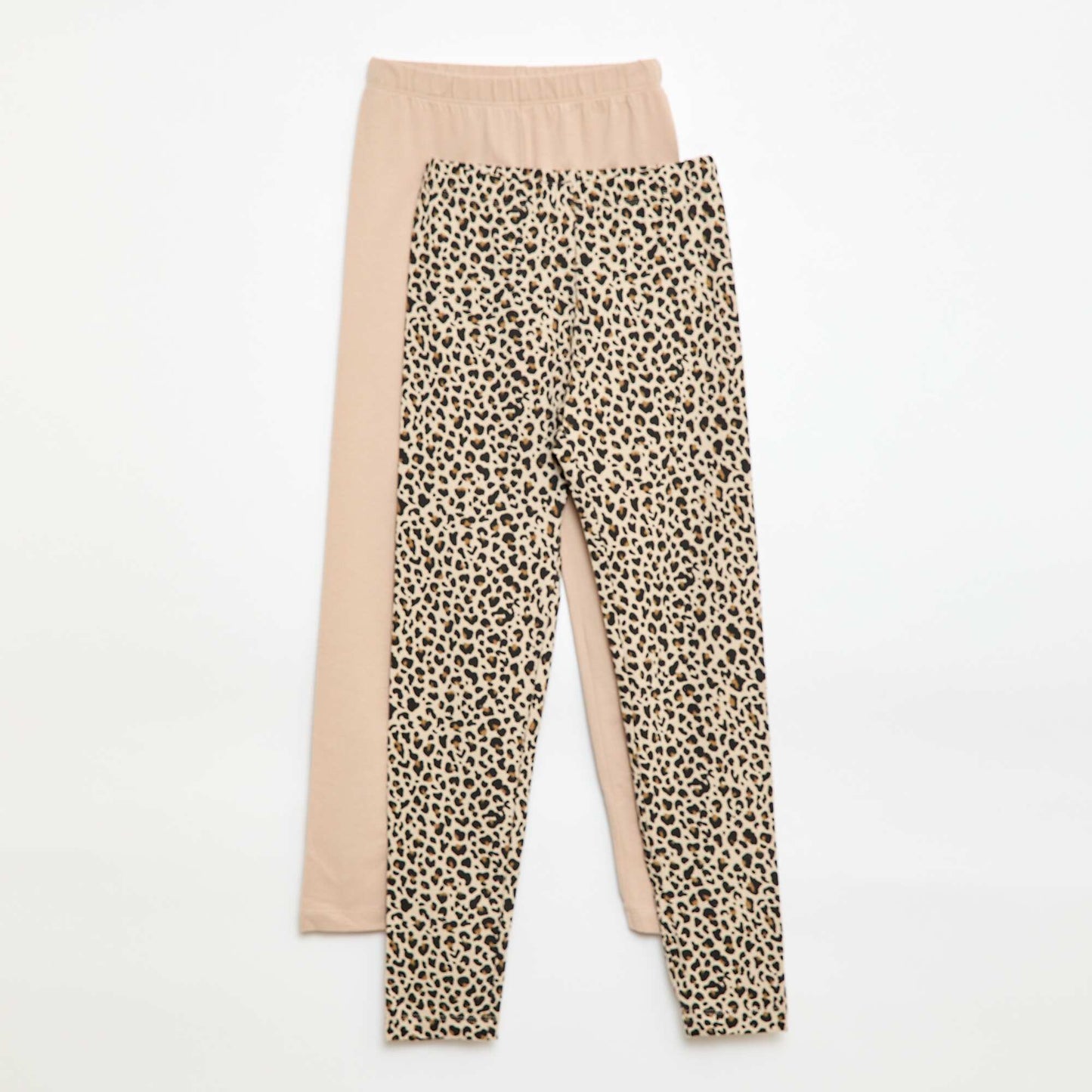 Pack de 2 Leggings Largos BEIGE