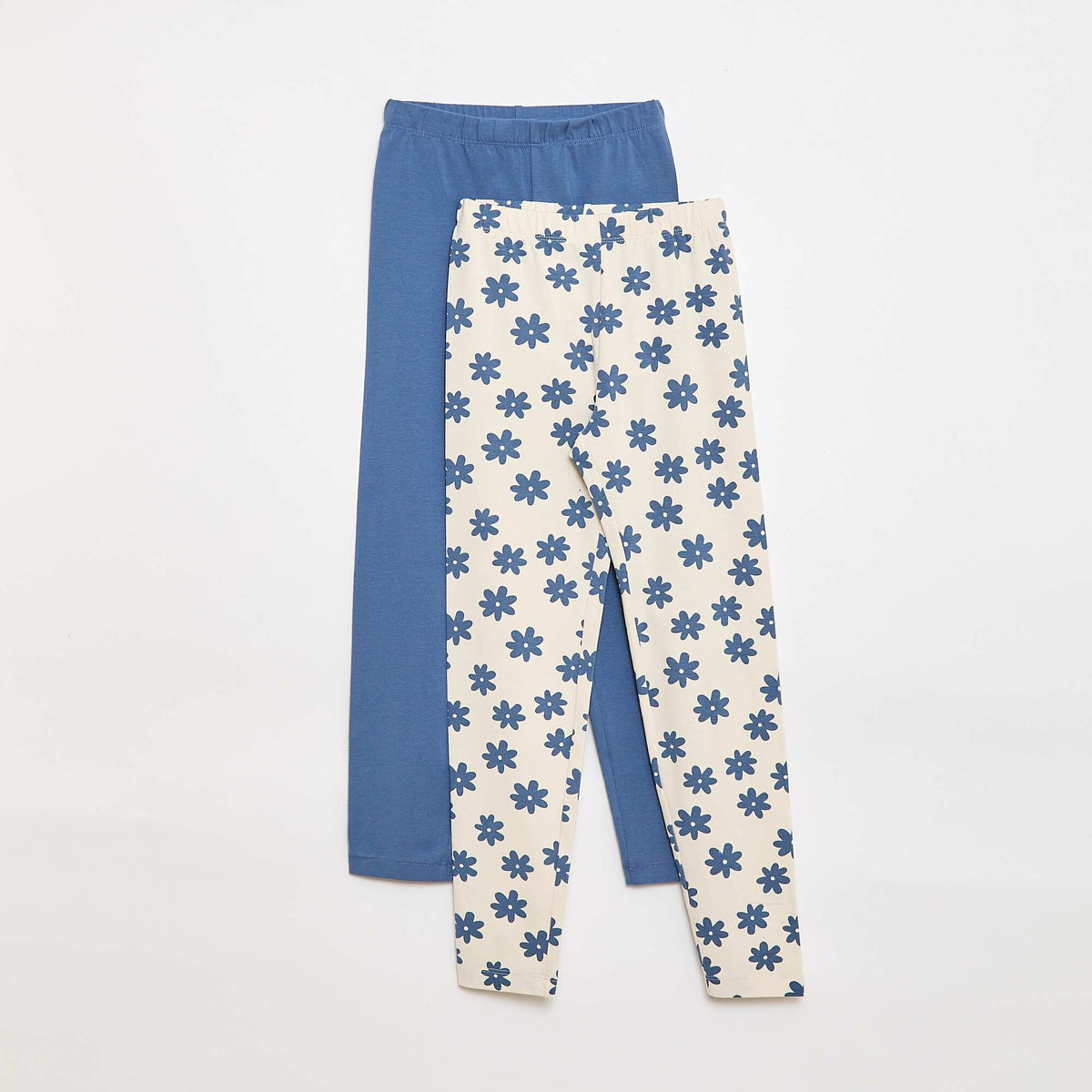 Pack de 2 leggings largos BEIGE