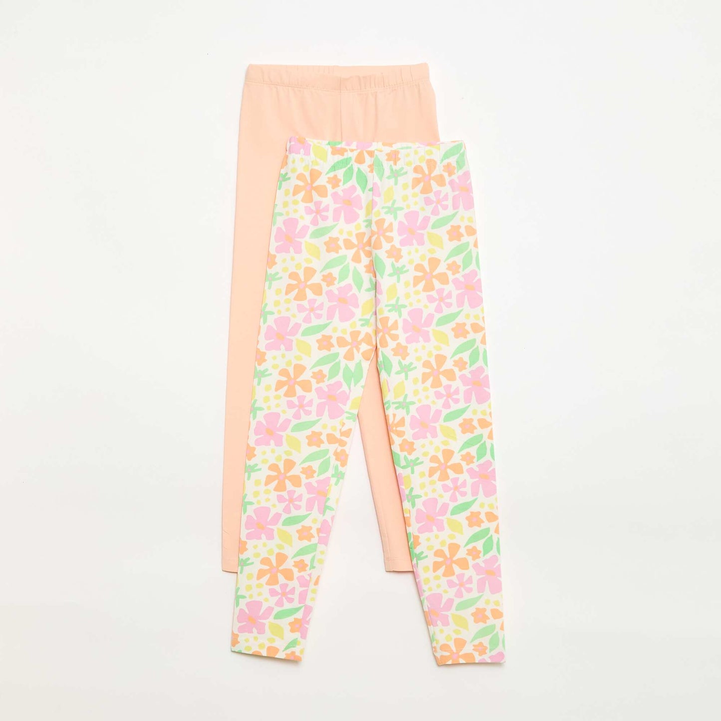 Pack de 2 leggings largos NARANJA