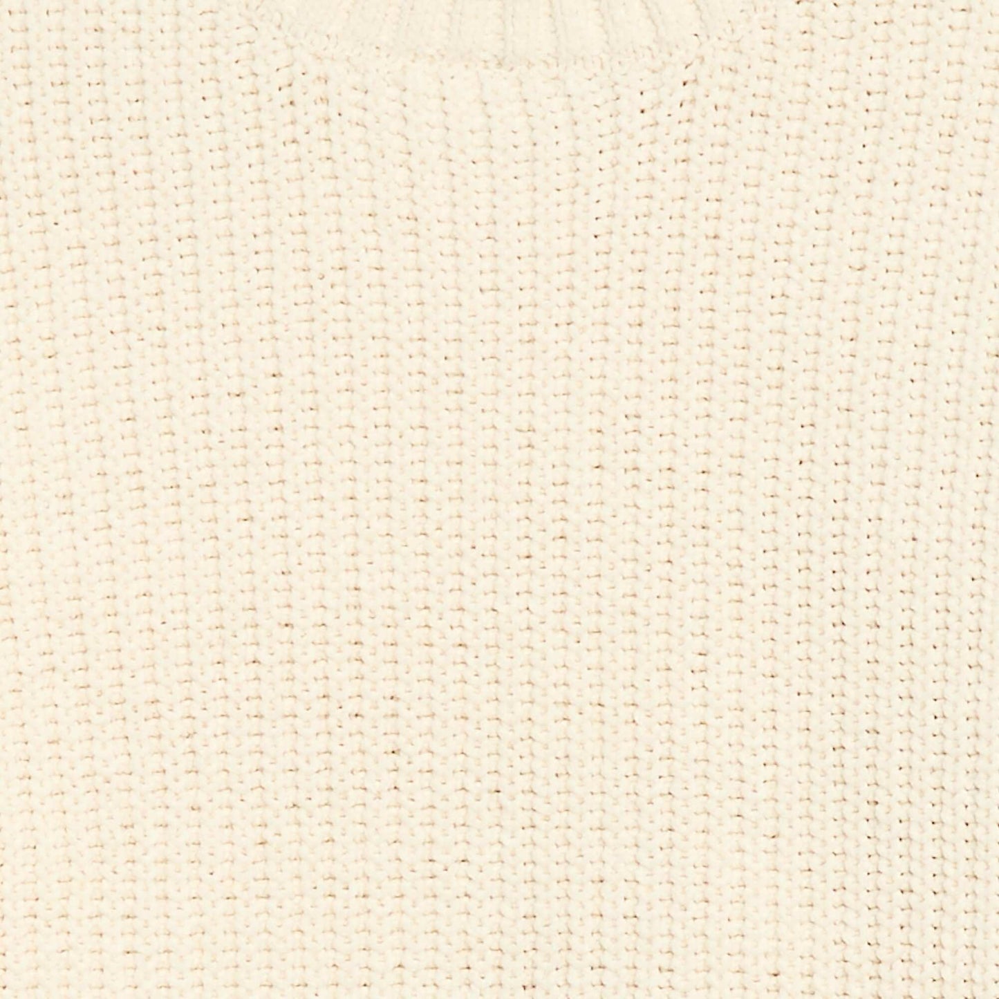Sweater de punto de chenilla BLANCO
