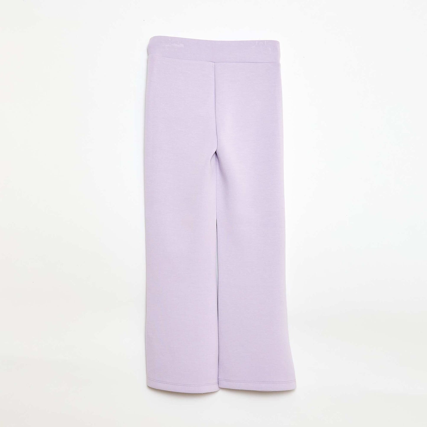 Pantalón deportivo corte flare ROSA