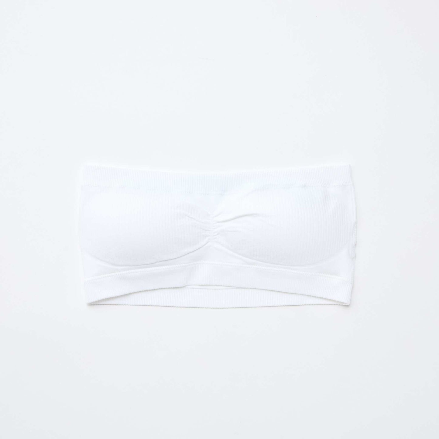 pack de 2 bandeau de canalé sin costuras AZUL