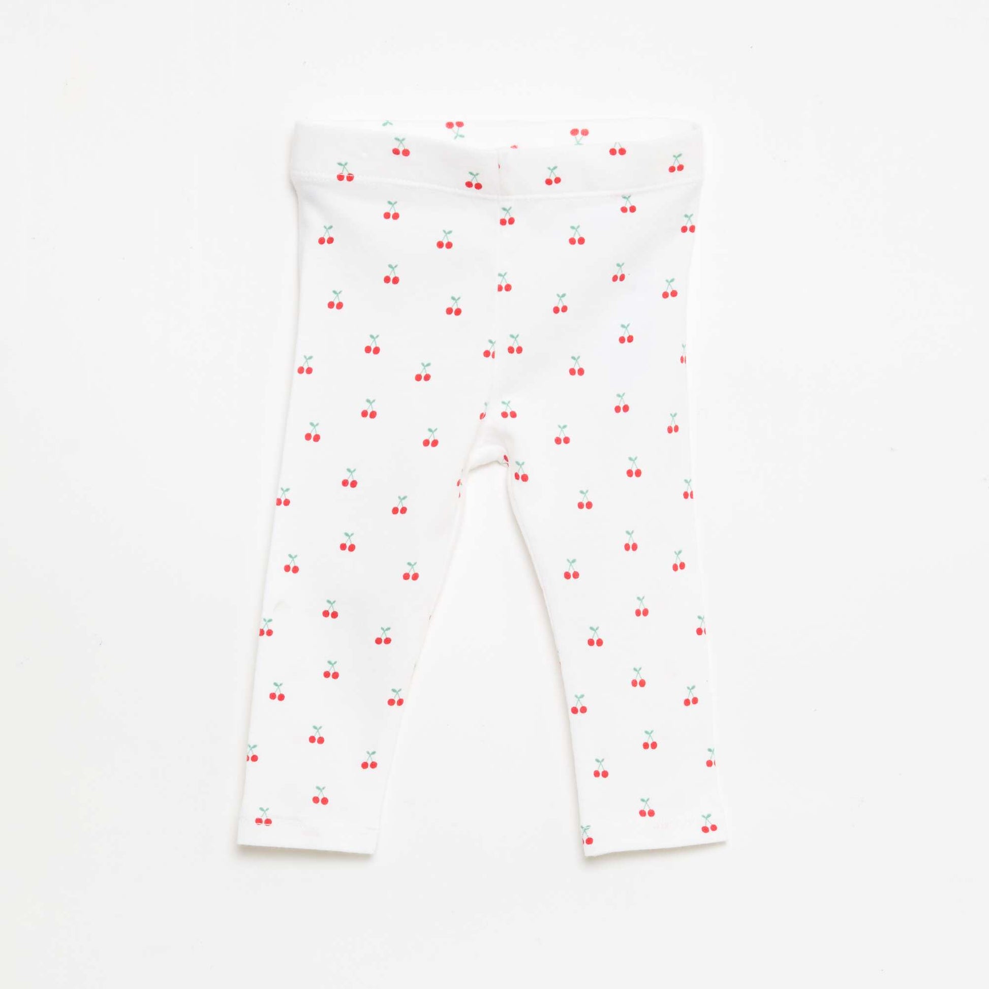 Legging largo estampado BLANCO
