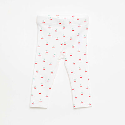 Legging largo estampado BLANCO