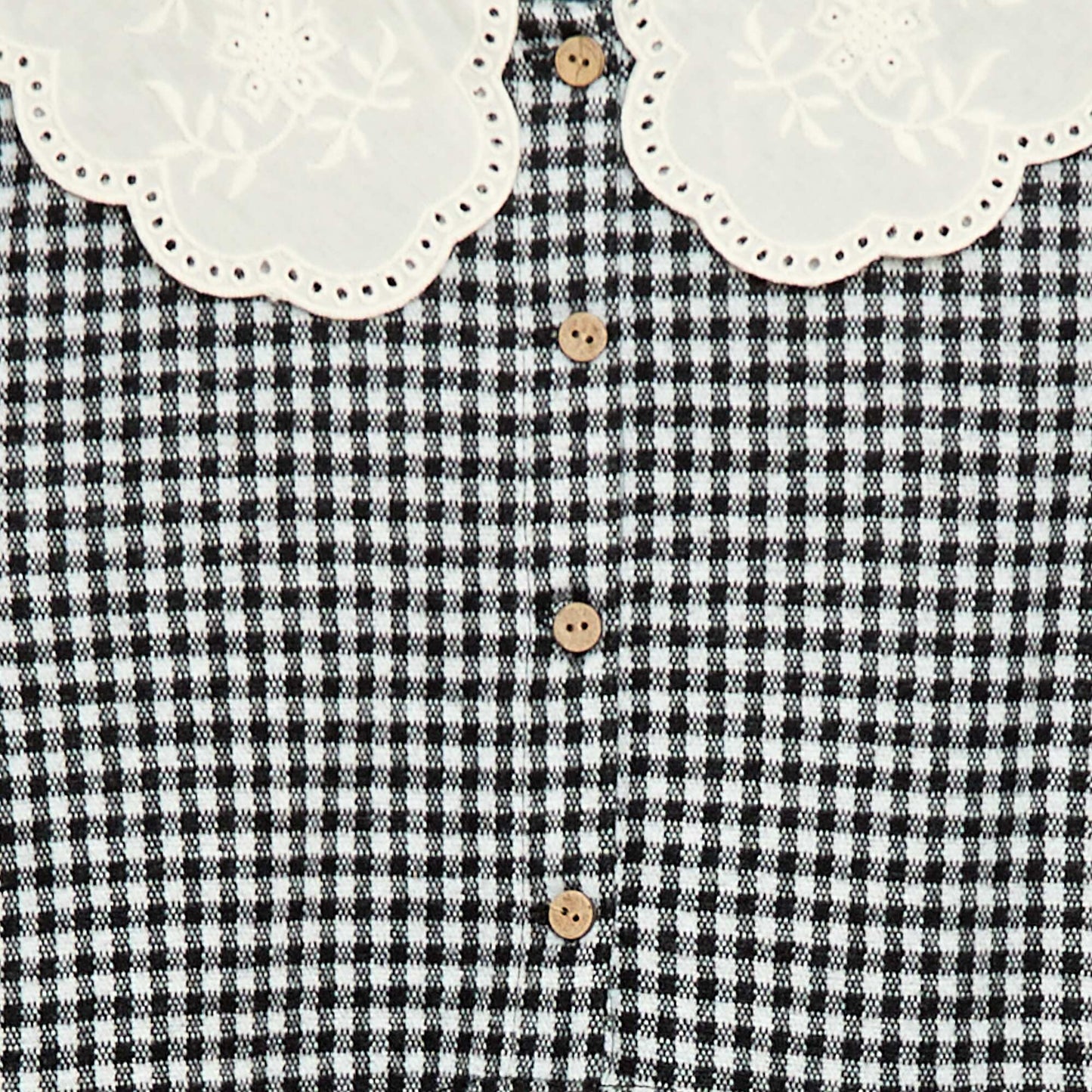 Vestido de punto jacquard con cuello Claudine NEGRO
