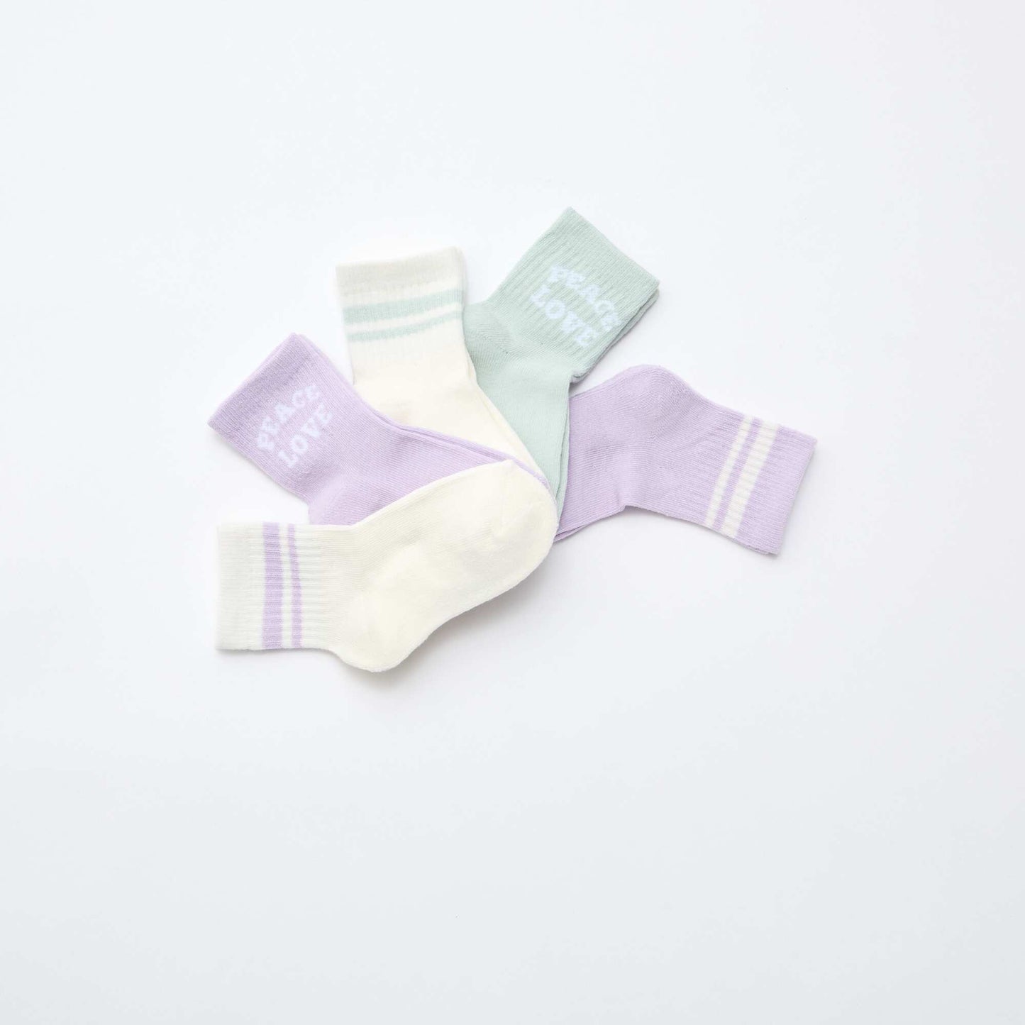 Pack de 5 medias cálidos PURPURA