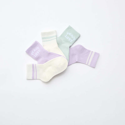 Pack de 5 medias cálidos PURPURA