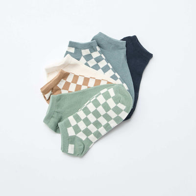 Pack de 7 pares de medias invisibles KAKI