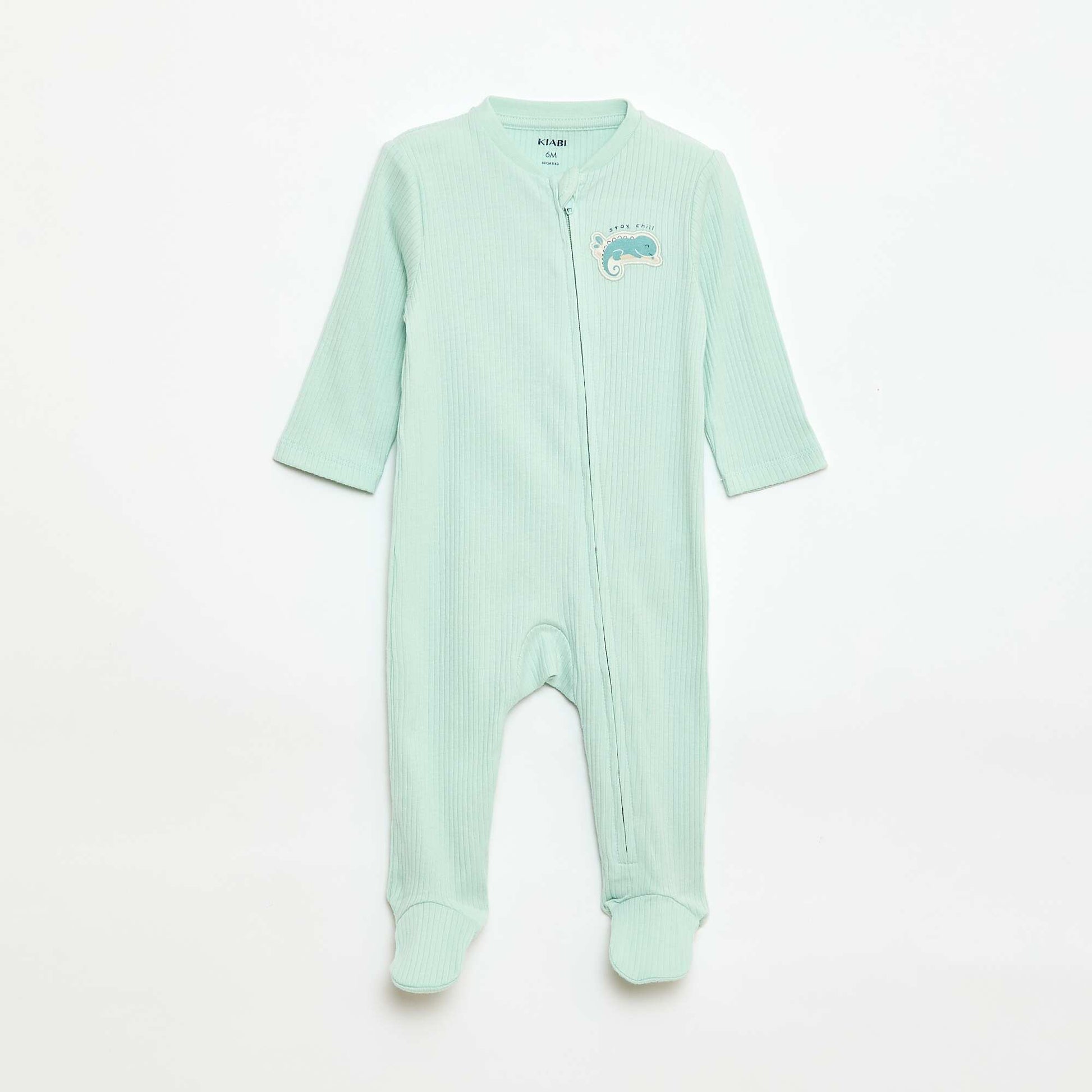 Pijama de algodón VERDE