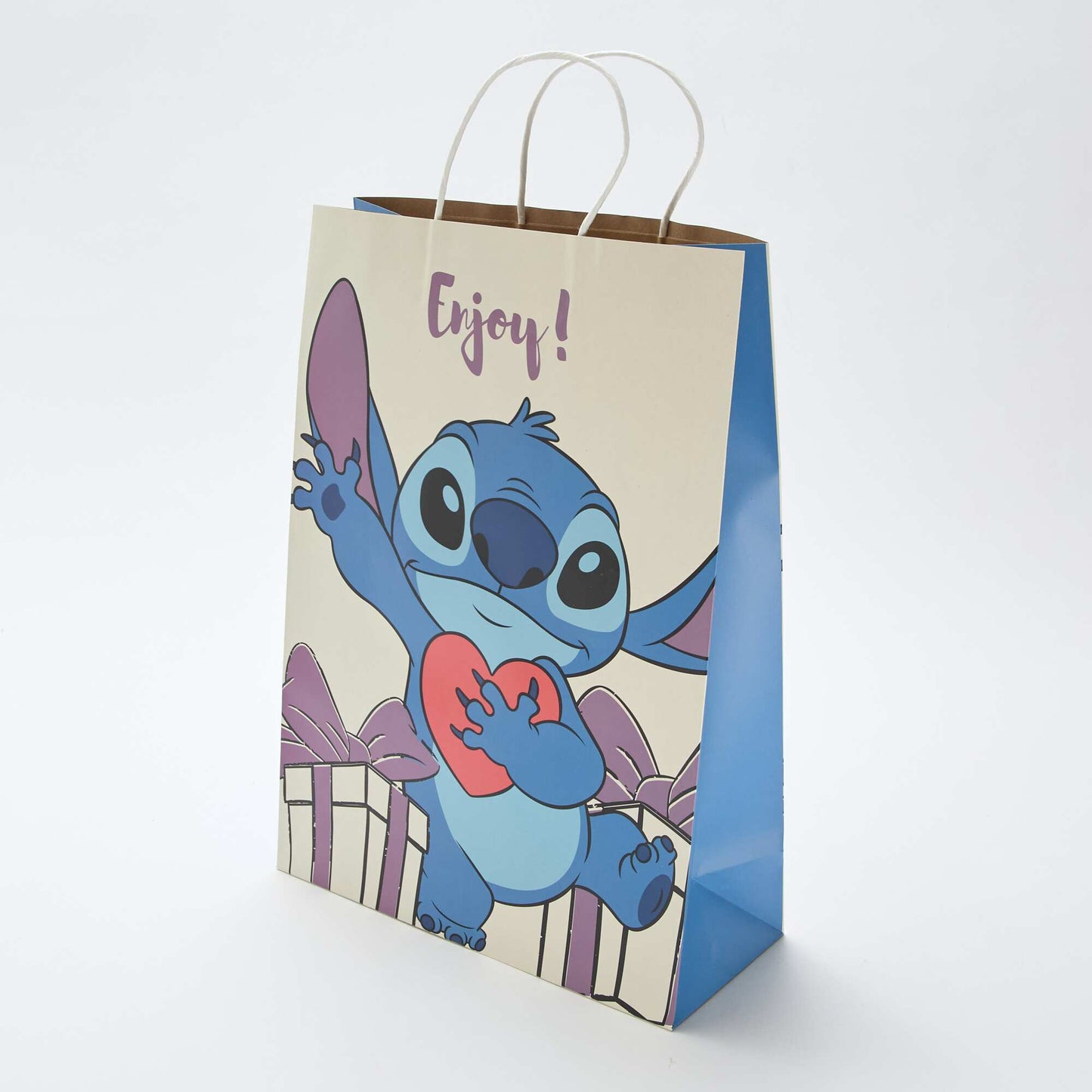 Bolsa de regalo 'Stitch' formato XL BEIGE