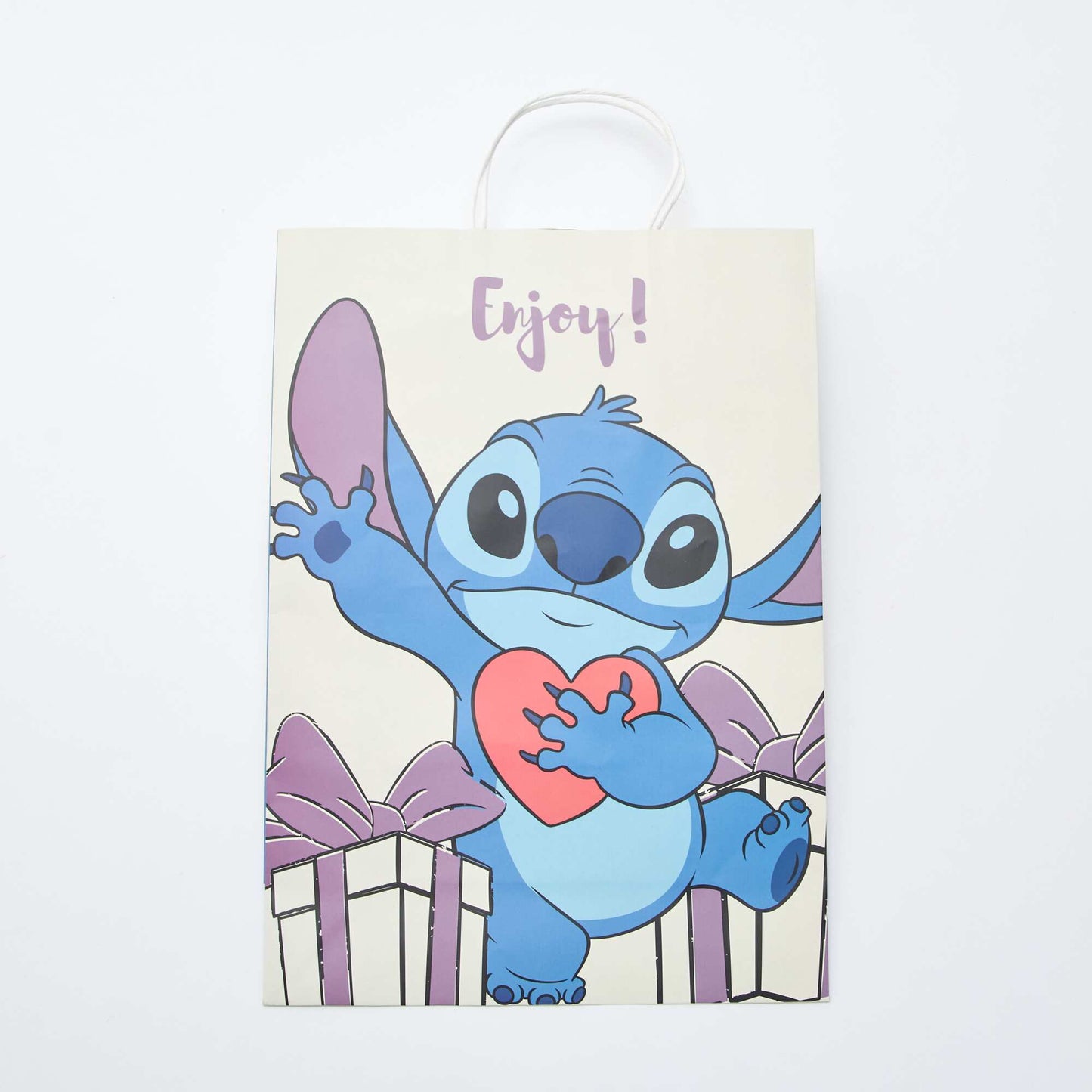 Bolsa de regalo 'Stitch' formato XL BEIGE