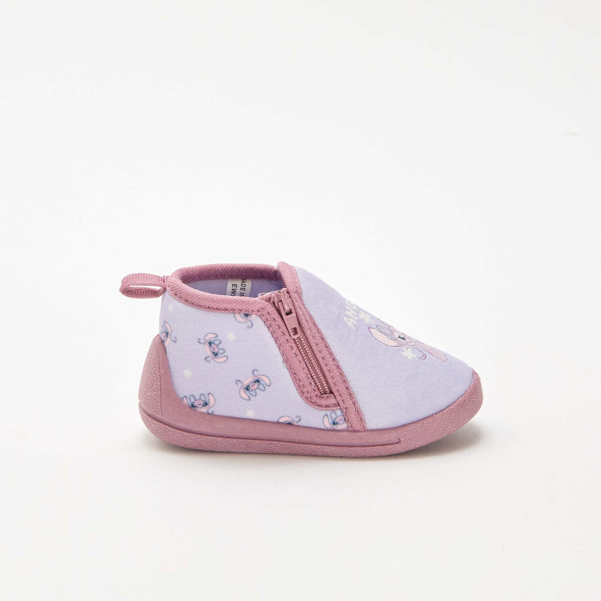Zapatillas con cremallera 'Angel' 'Stitch' ROSA