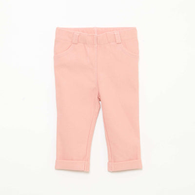 Pantalón tregging slim ROSA