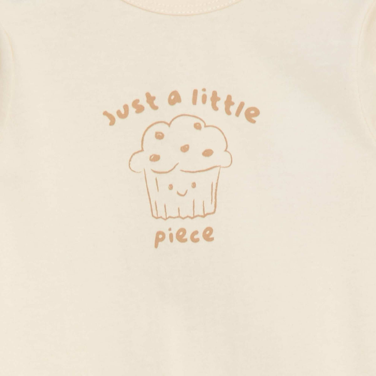 Pijama pelele de manga larga BEIGE