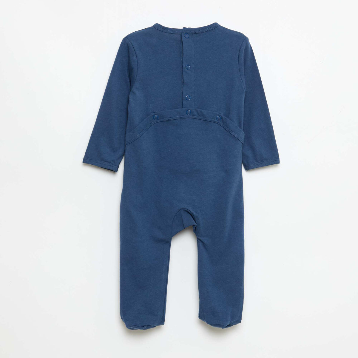 Pijama pelele de manga larga AZUL