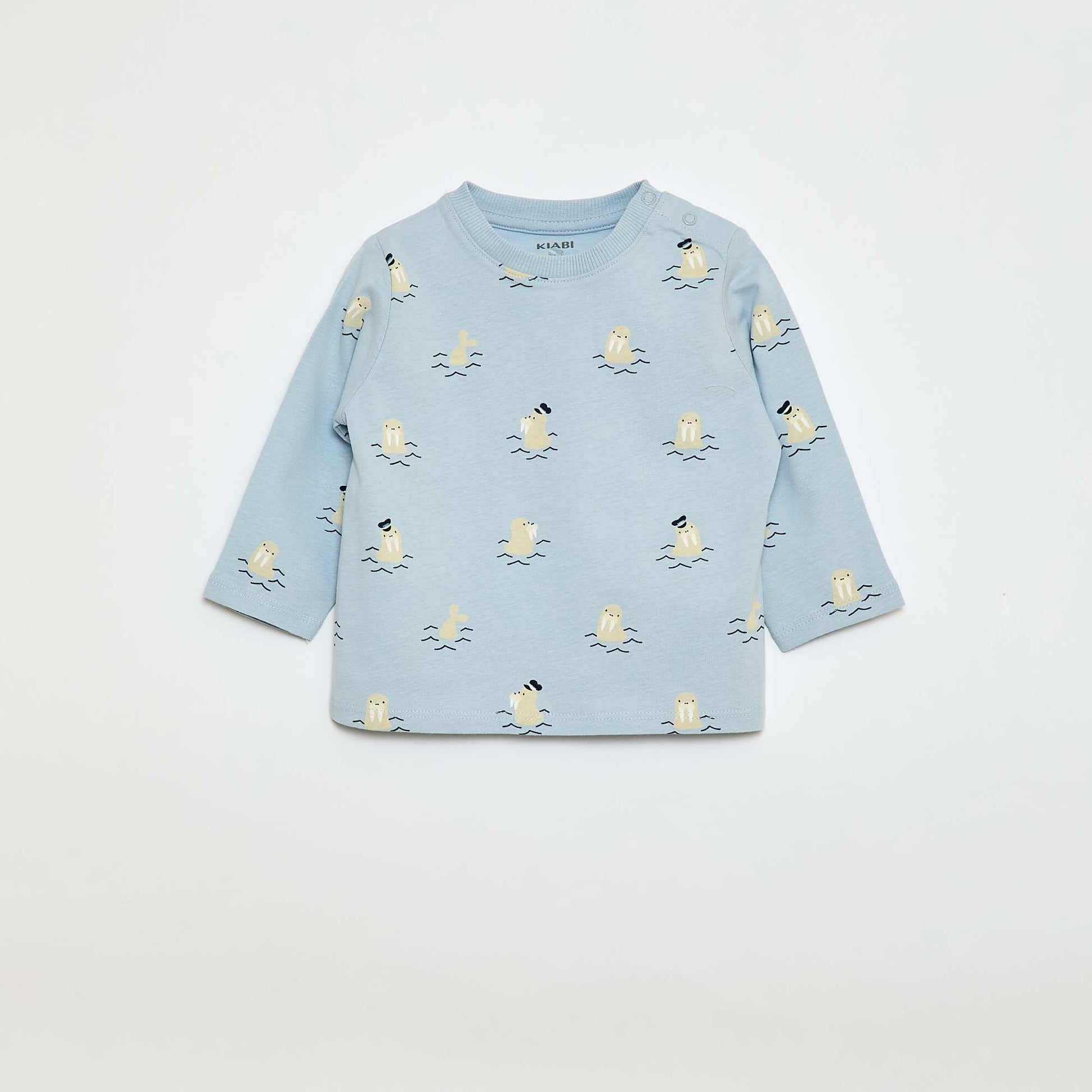 Pack de 2 camisetas de manga corta AZUL
