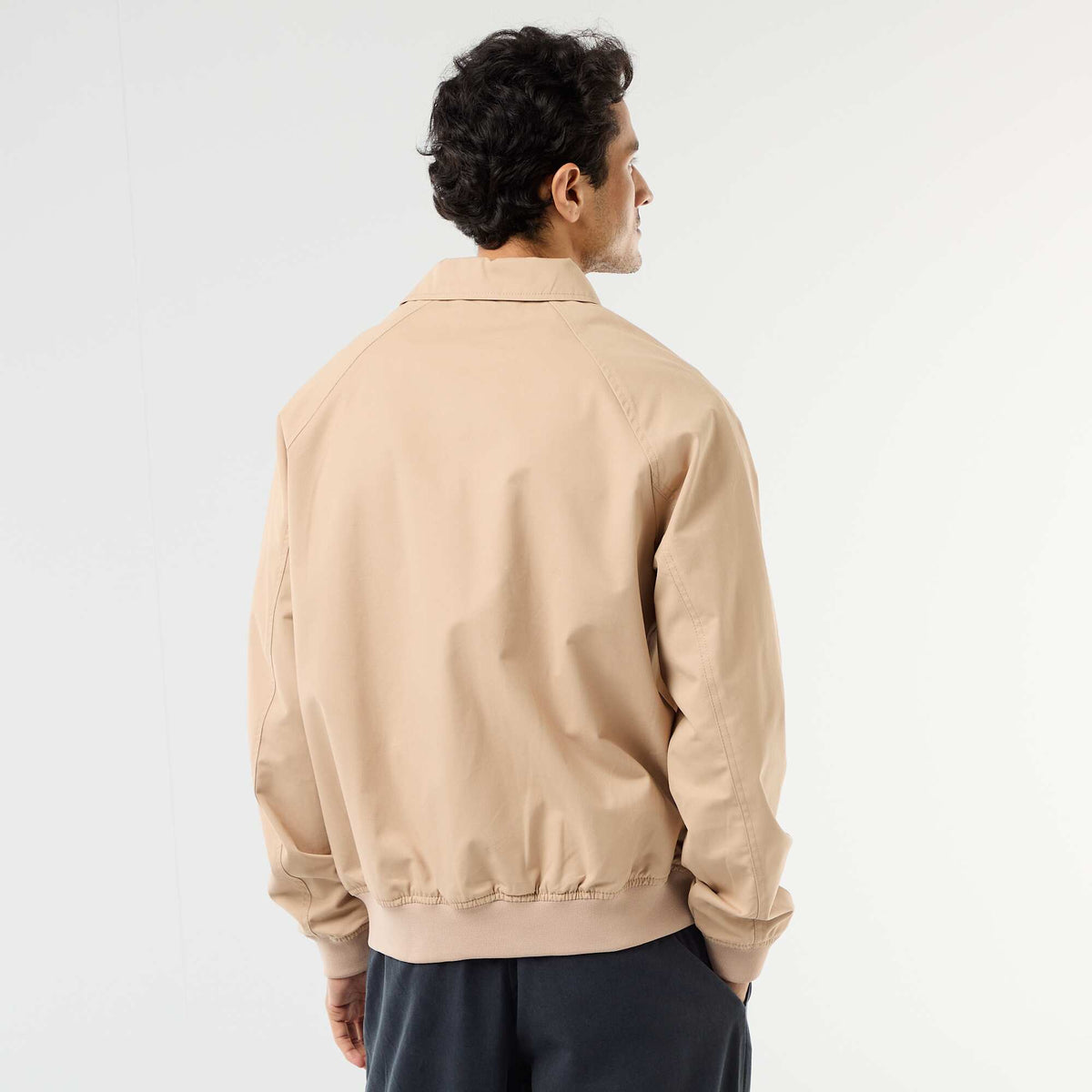 Campera de twill BEIGE
