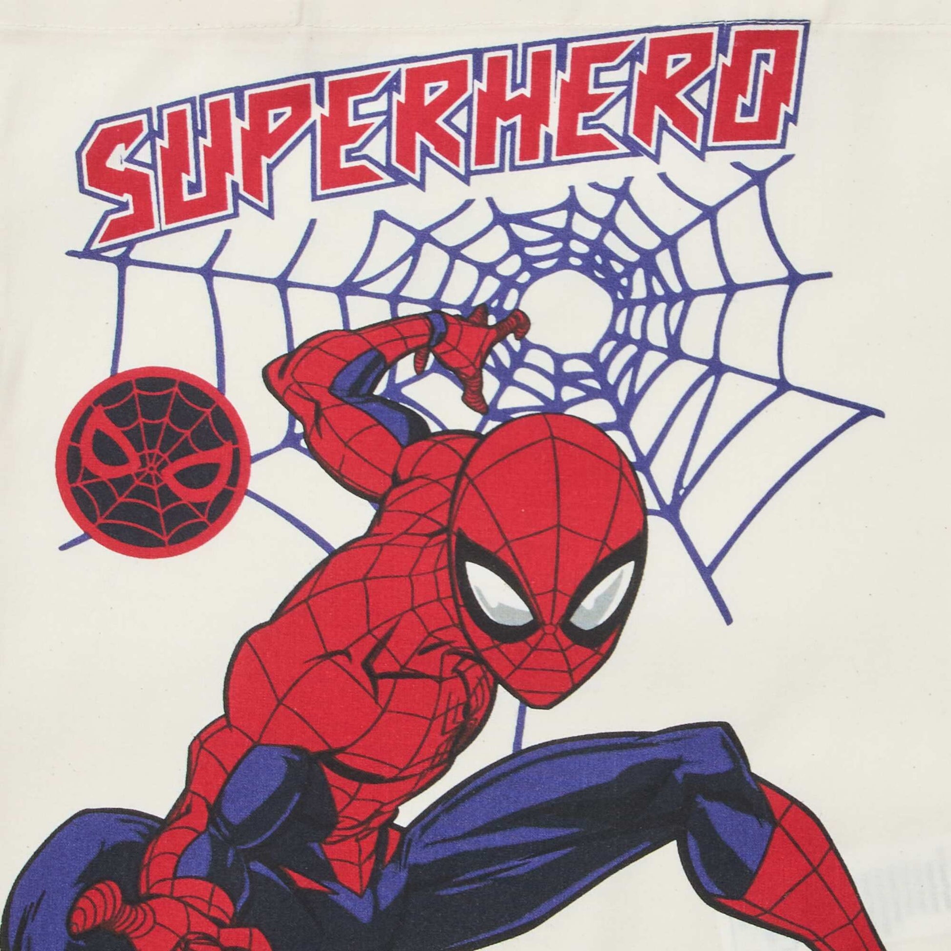 Bolsa tote L 'Spiderman' BEIGE