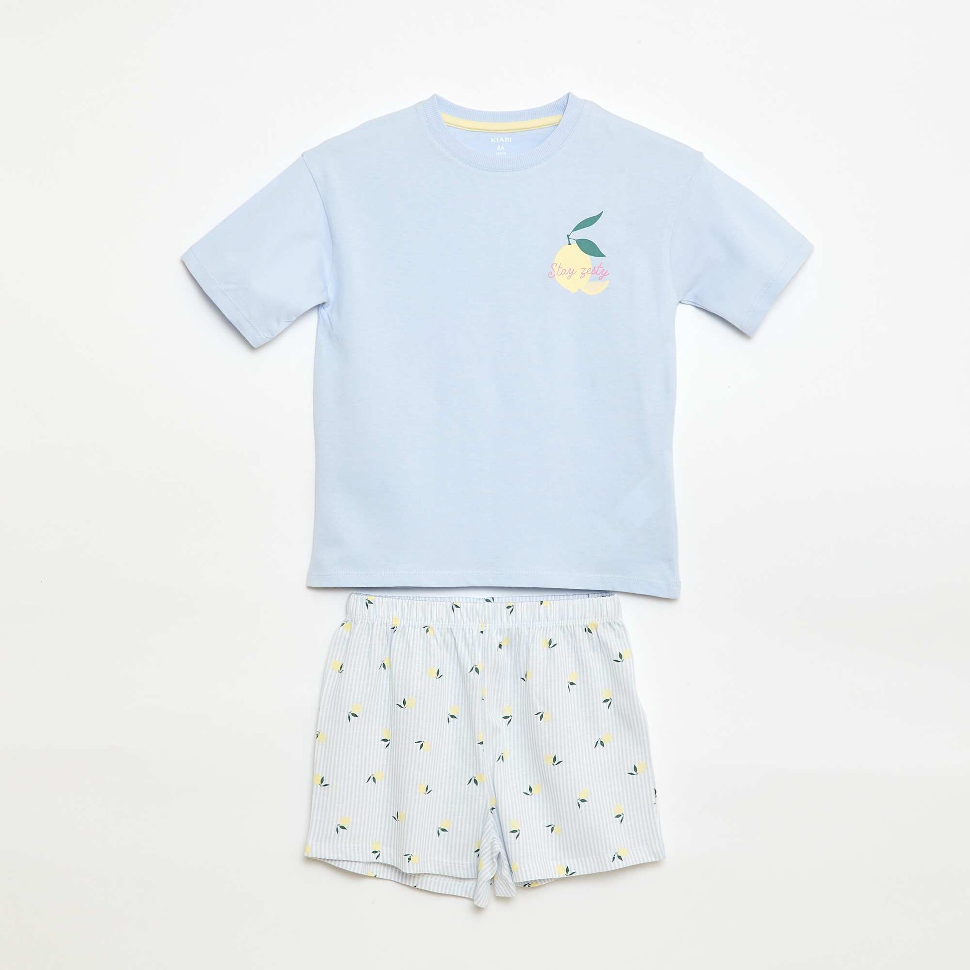 Conjunto de pijama corto - 2 piezas AZUL